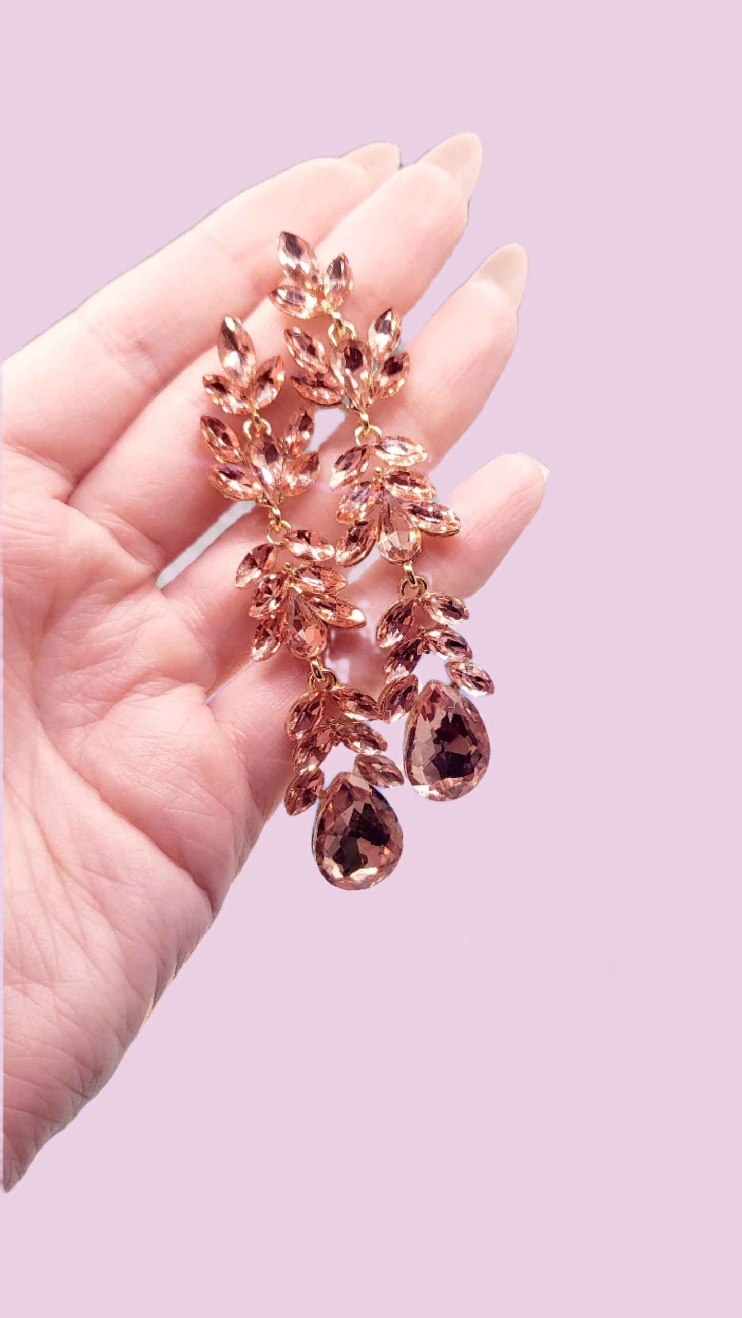 Harmony Crystal Drop and Dangle Earrings