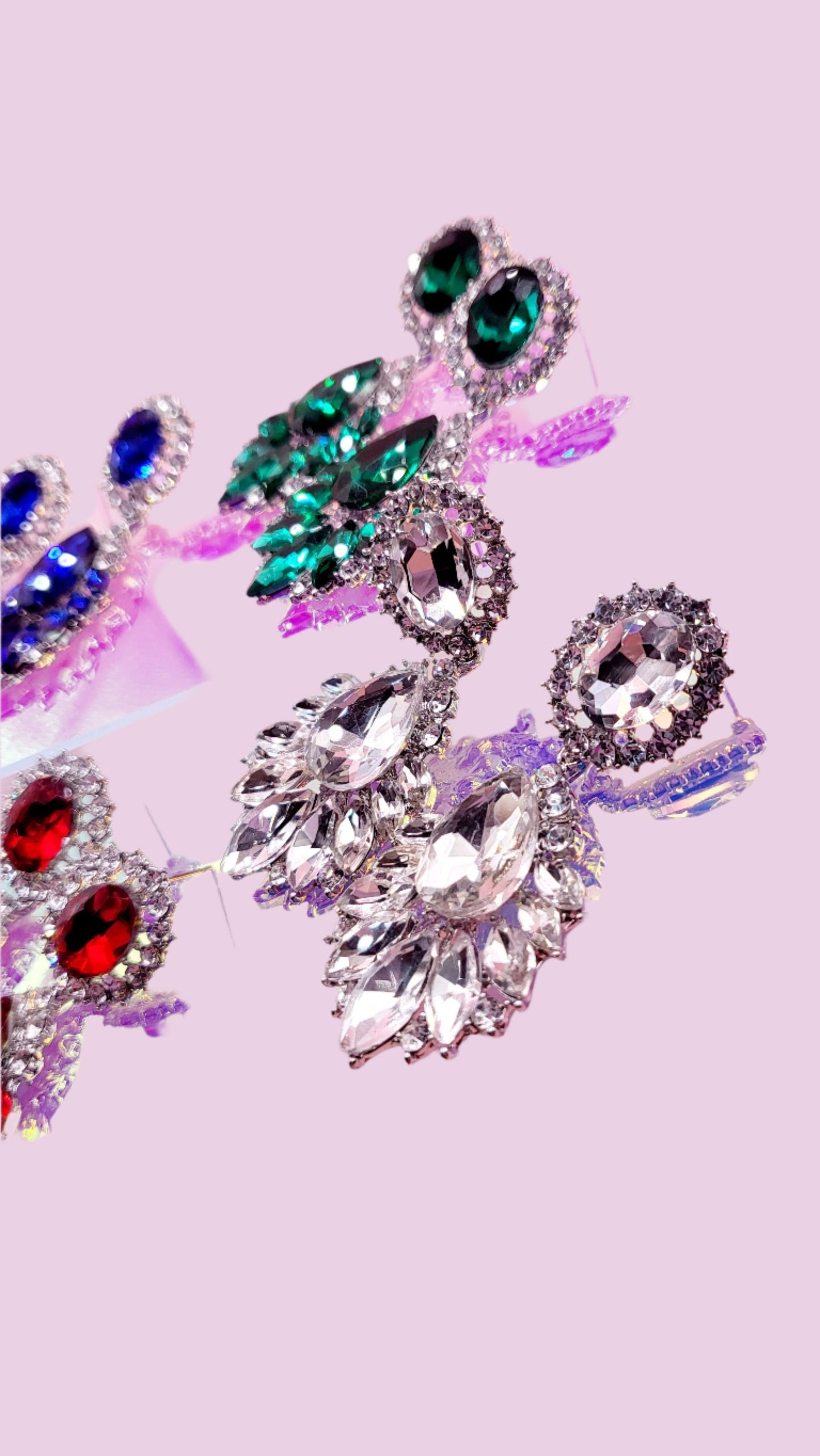 Goddess Crystal Drop and Dangle Earrings