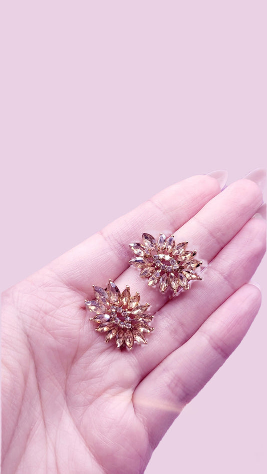 Impression Crystal Stud Earrings