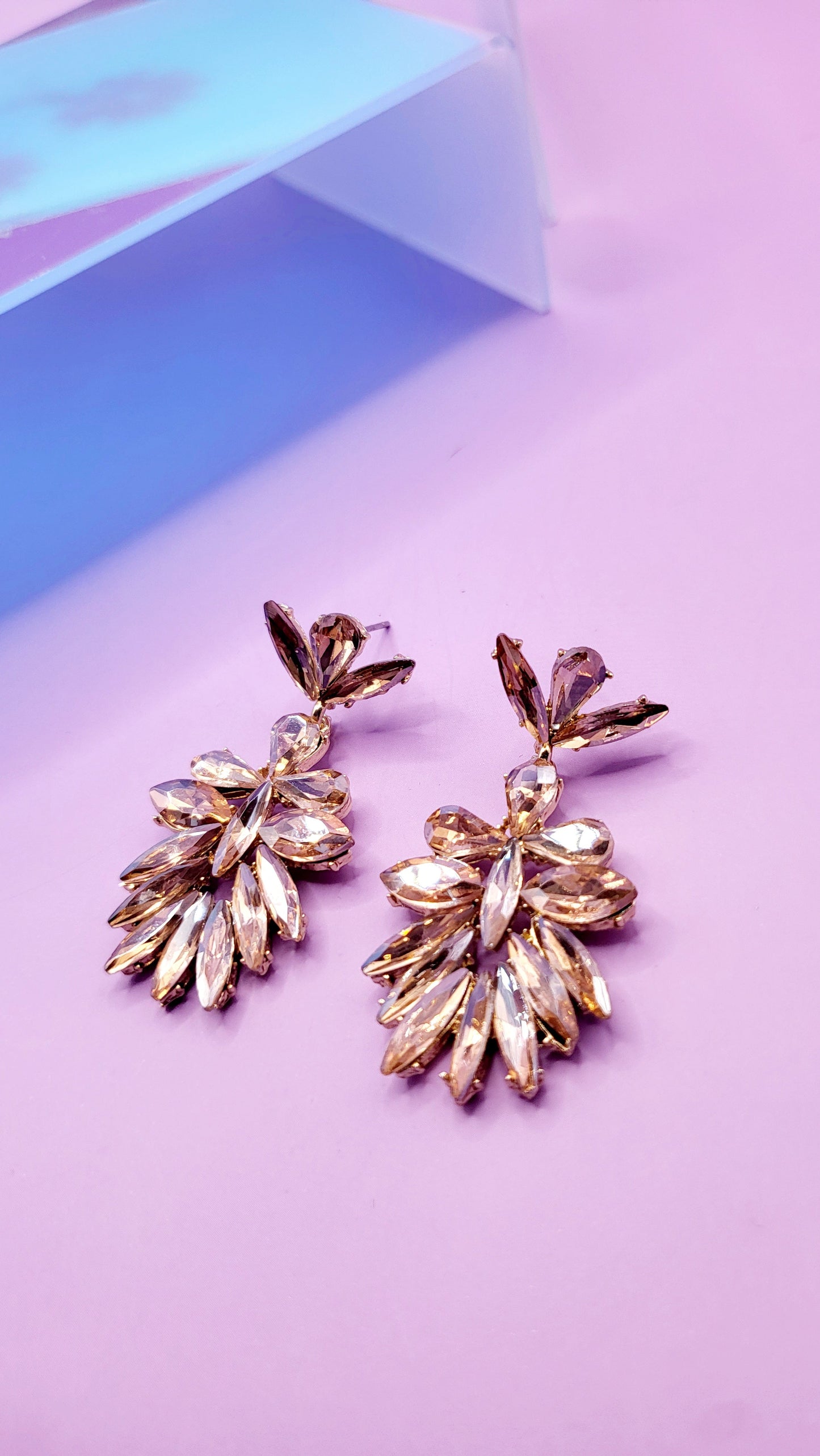 Define Crystal Drop and Dangle Earrings