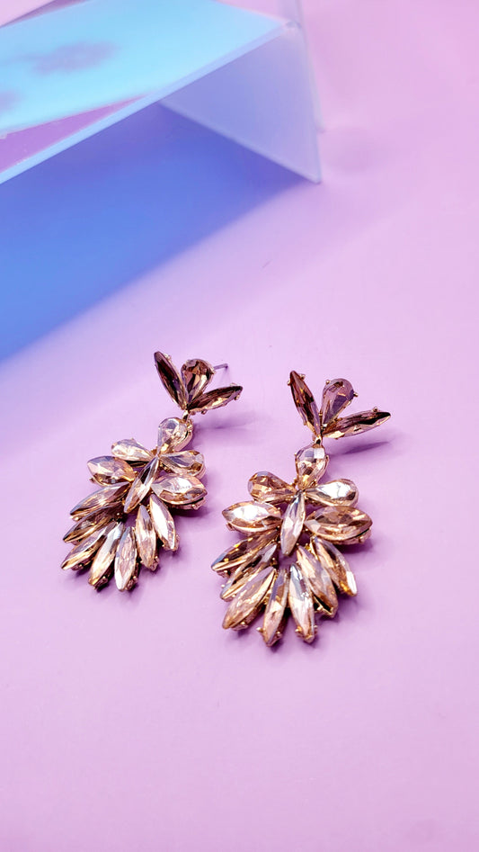 Define Crystal Drop and Dangle Earrings