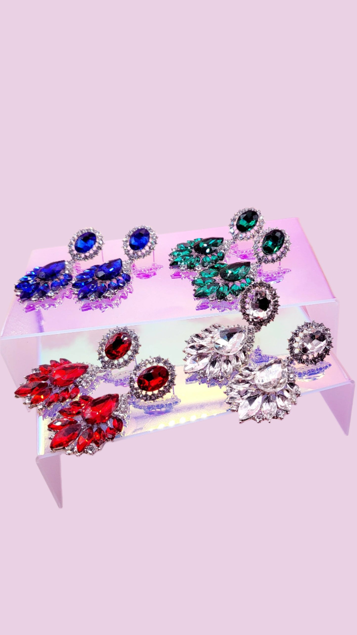 Goddess Crystal Drop and Dangle Earrings