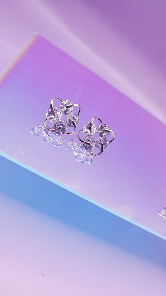 Nova Crystal Stud Earring