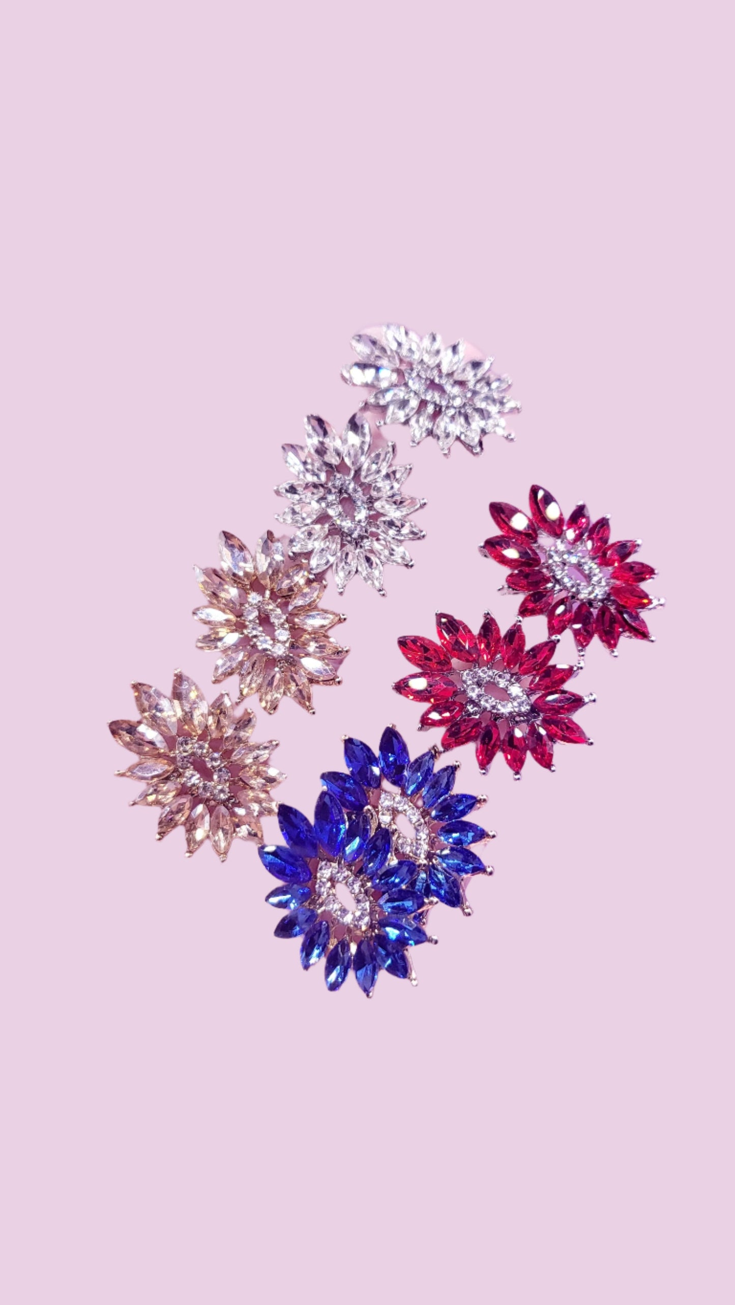 Impression Crystal Stud Earrings