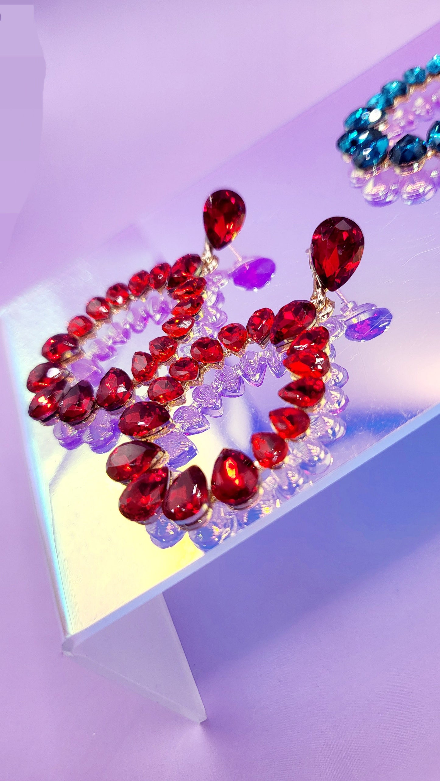 Glimmer Crystal Drop and Dangle Earrings