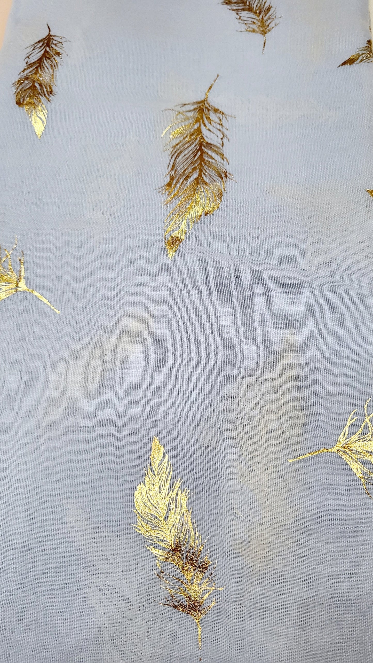 Metallic Feather Dream Scarf