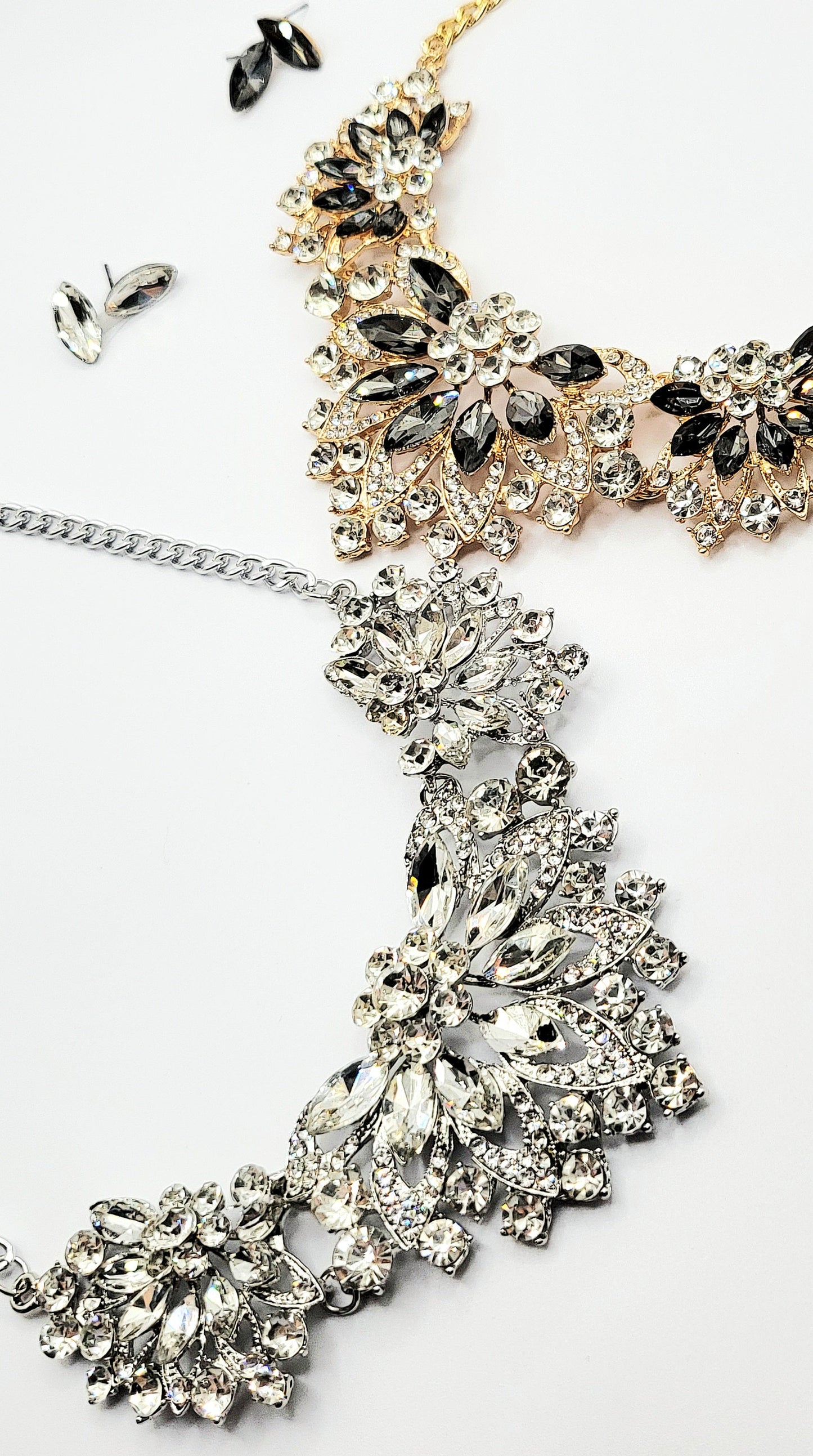 Aura Crystal Necklace Set