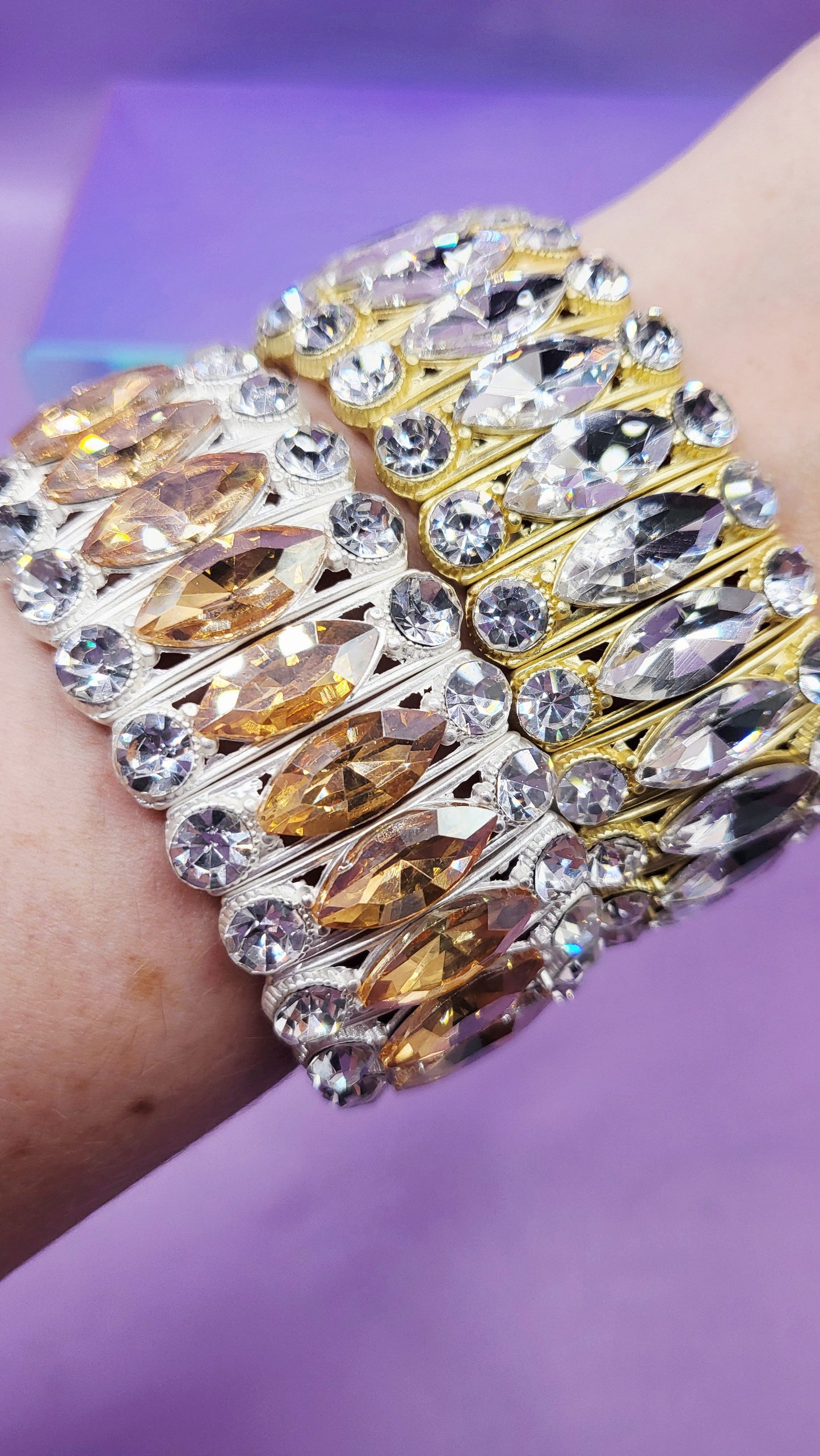 Cherish Oval Crystal Bracelet
