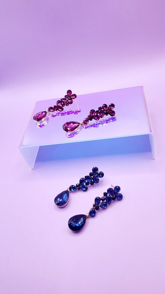 Glamour Crystal Drop and Dangle Earrings