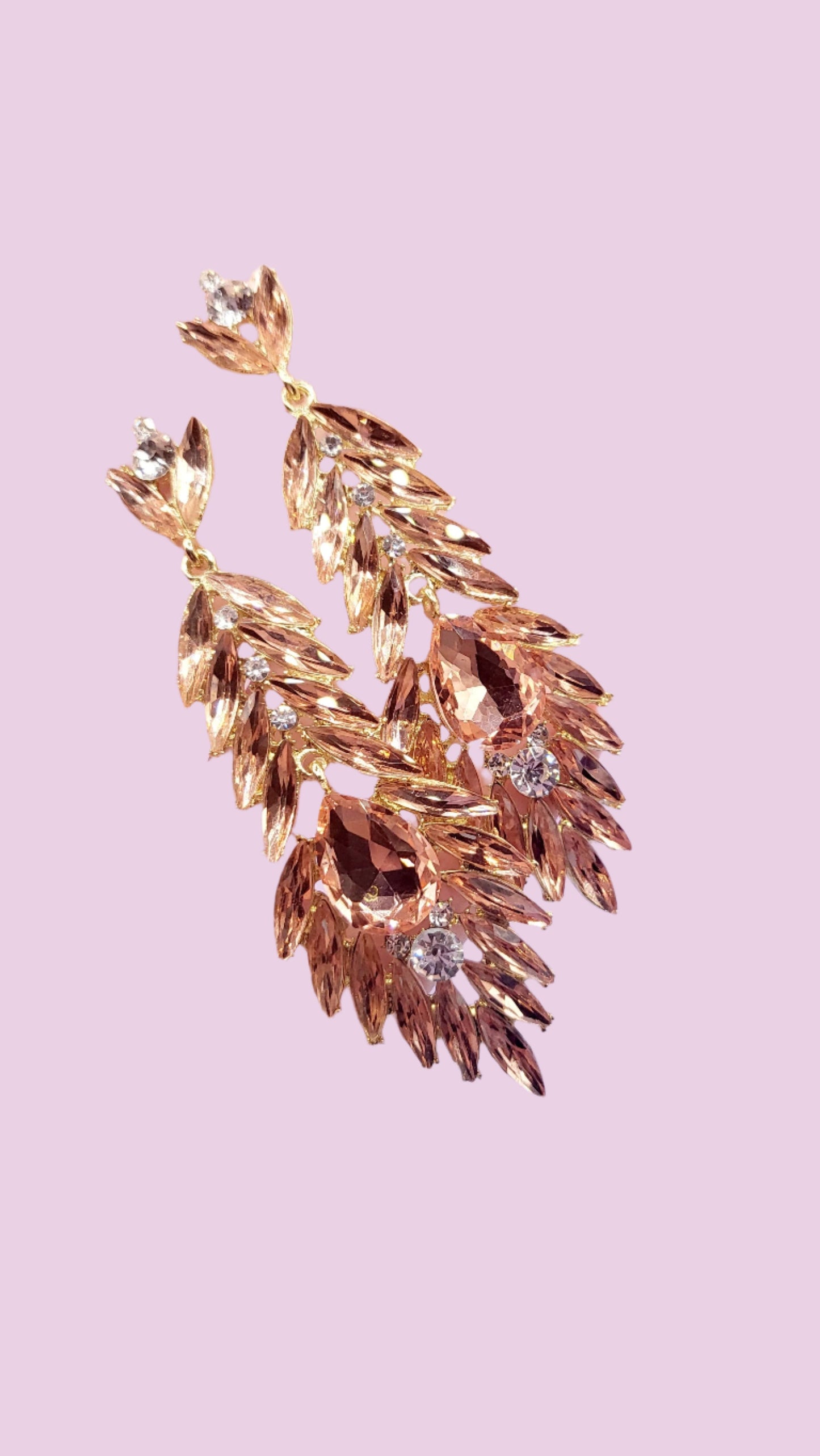 Diva Crystal Drop and Dangle Earrings