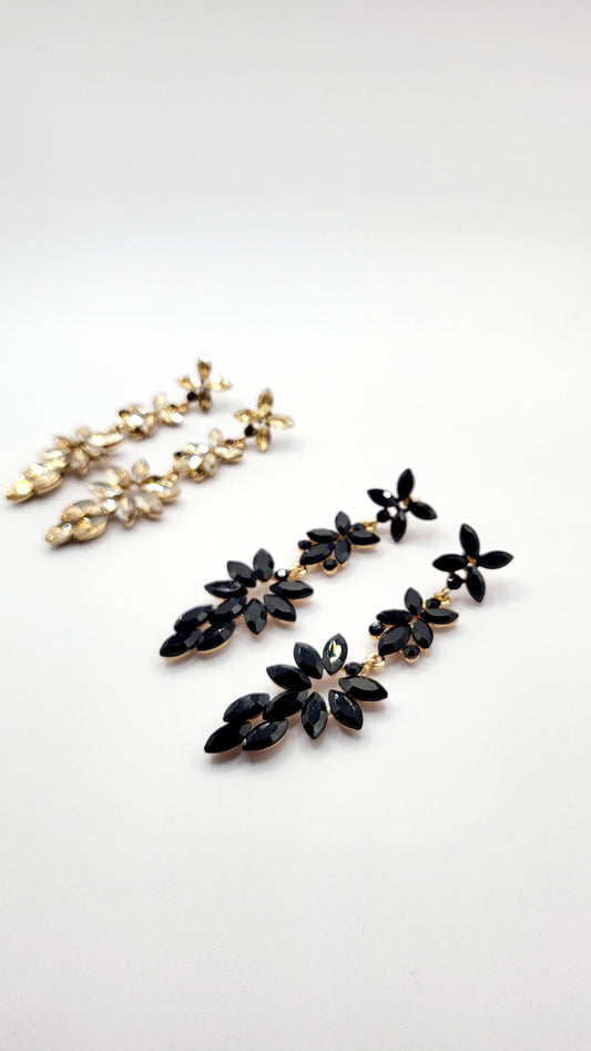Grace Crystal Drop and Dangle Earrings