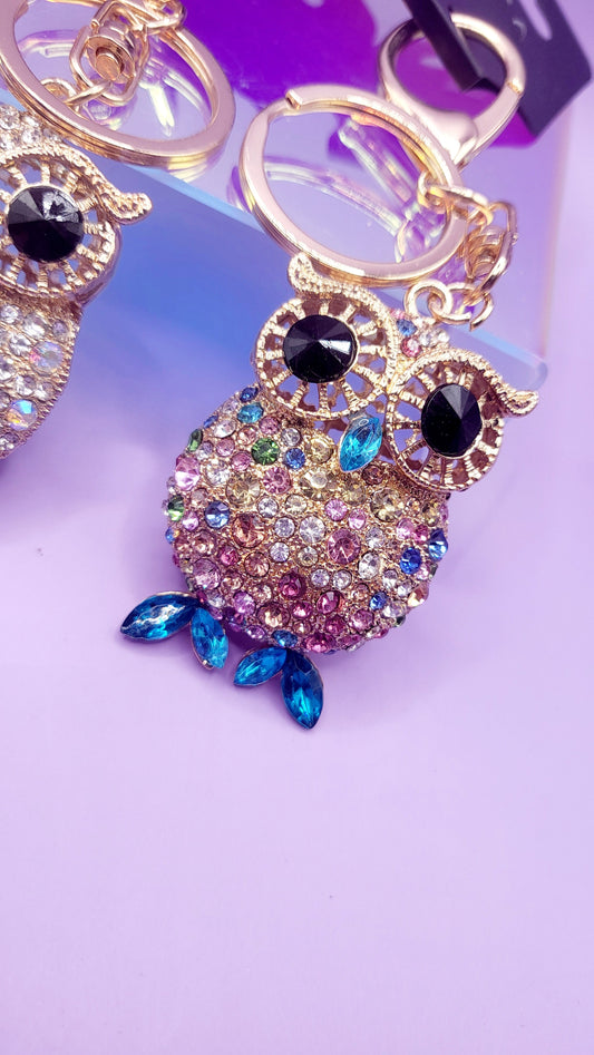 Baby Owl Key Ring