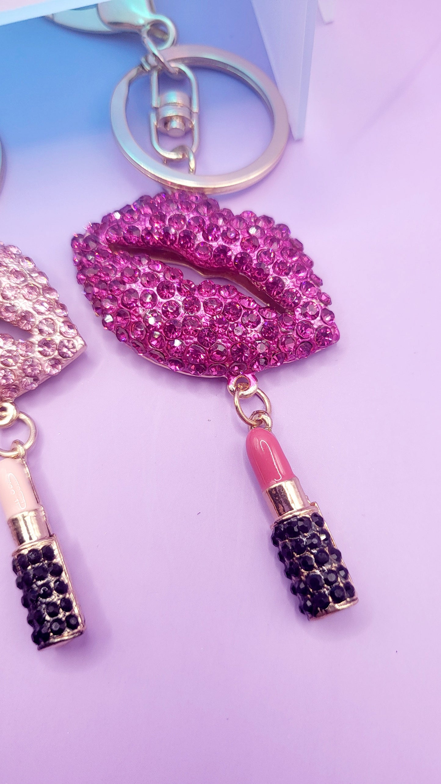 Hot Lips Key Ring