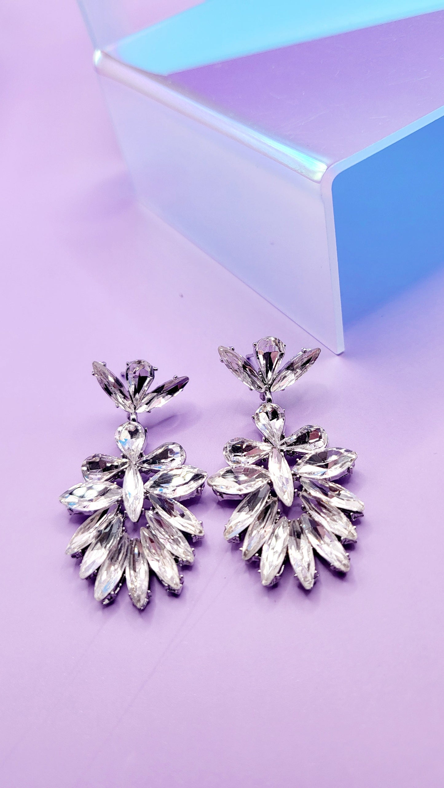 Define Crystal Drop and Dangle Earrings