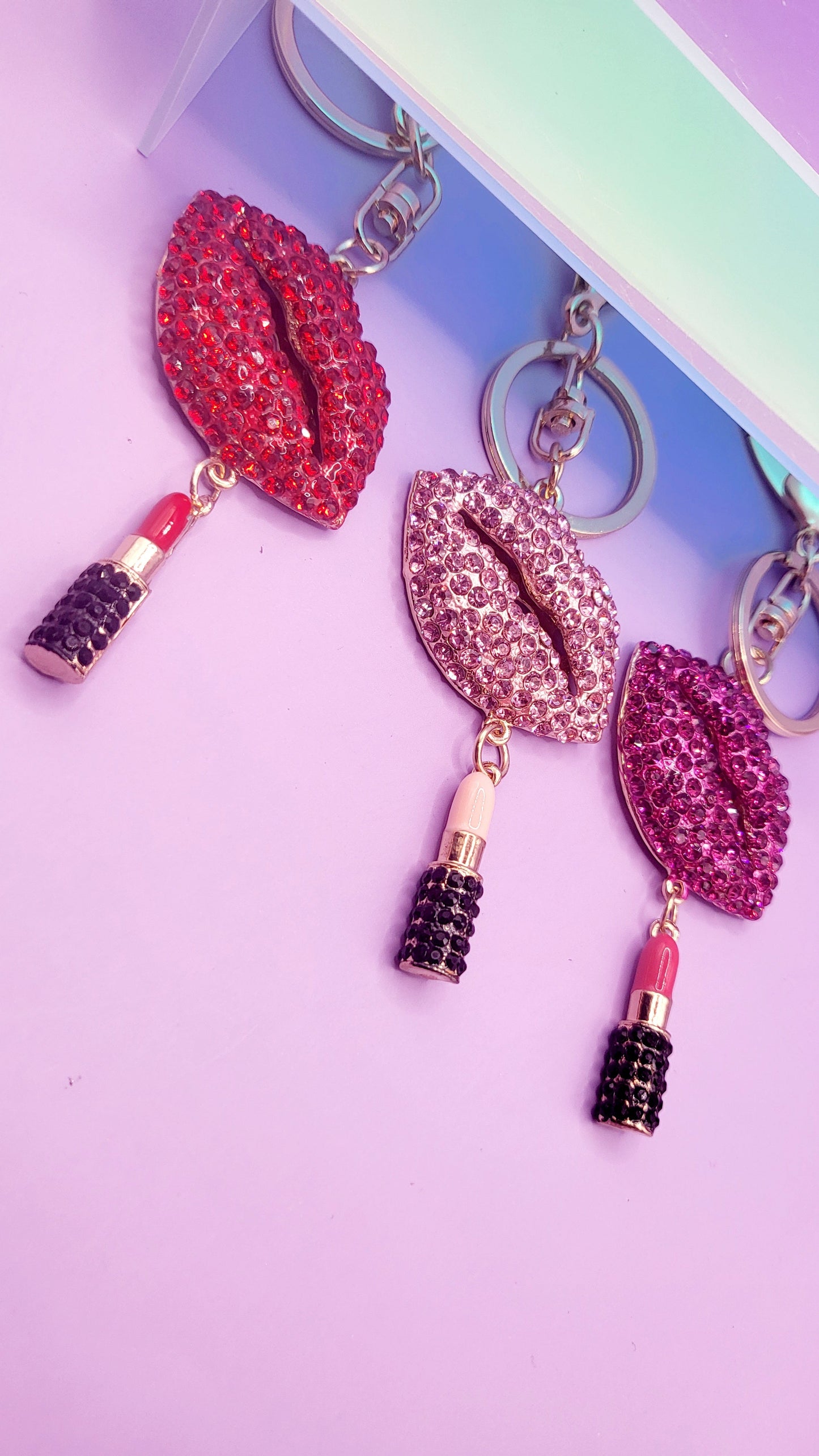 Hot Lips Key Ring