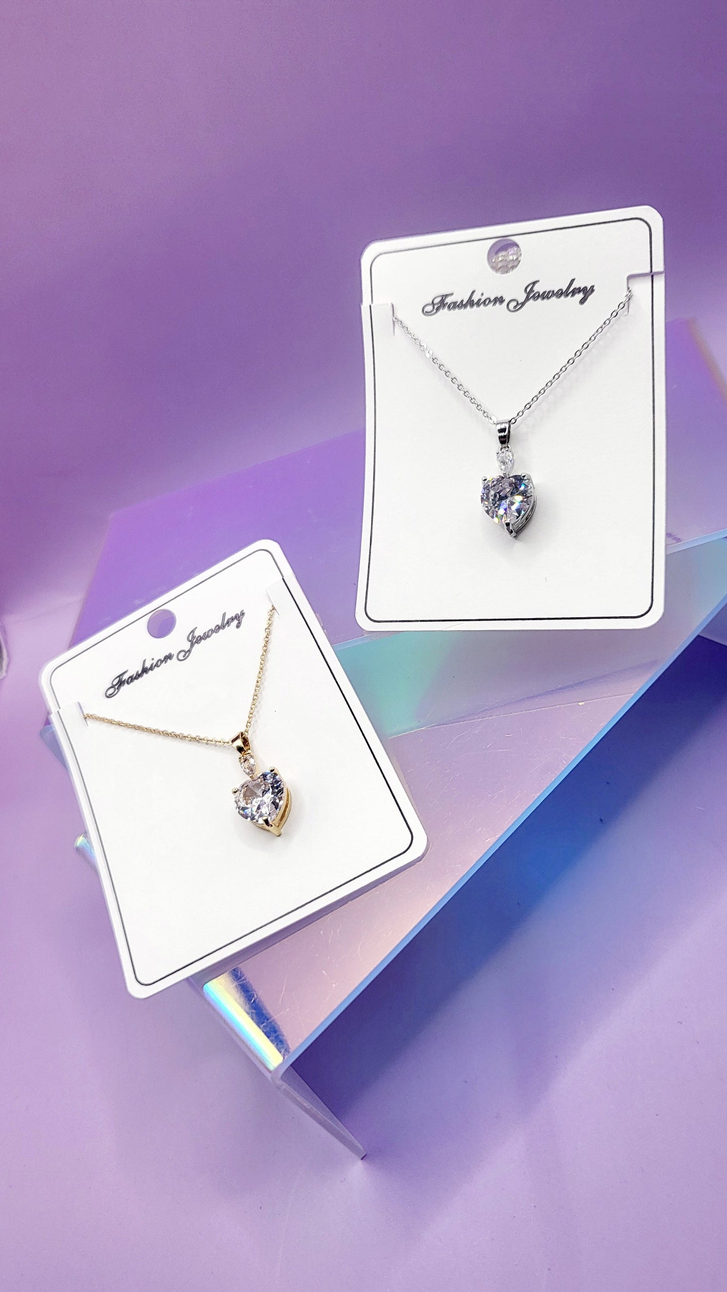 Heart Crystal Necklace