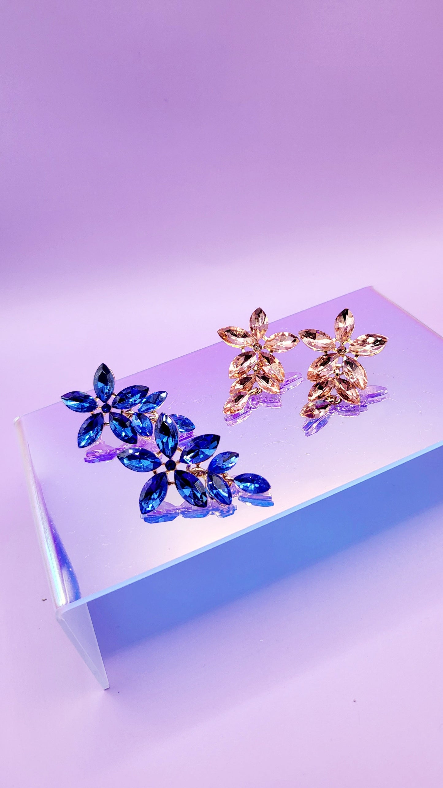 Eternal Crystal Drop and Dangle Earrings