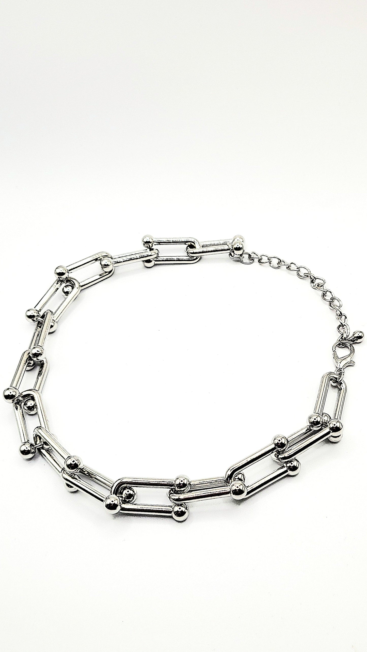 Chunky Paperclip Link Chain Necklace