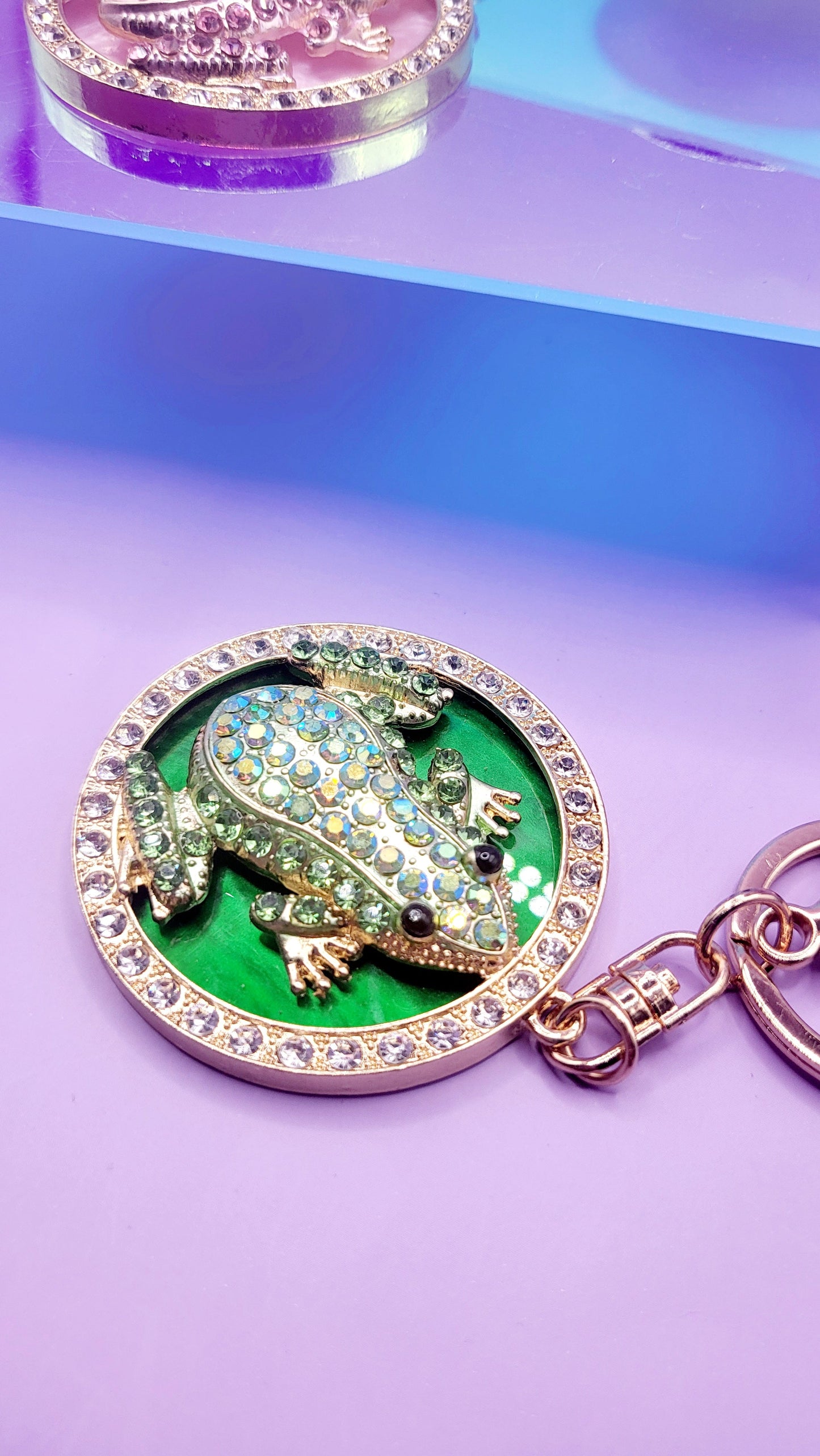 Frog Key Ring