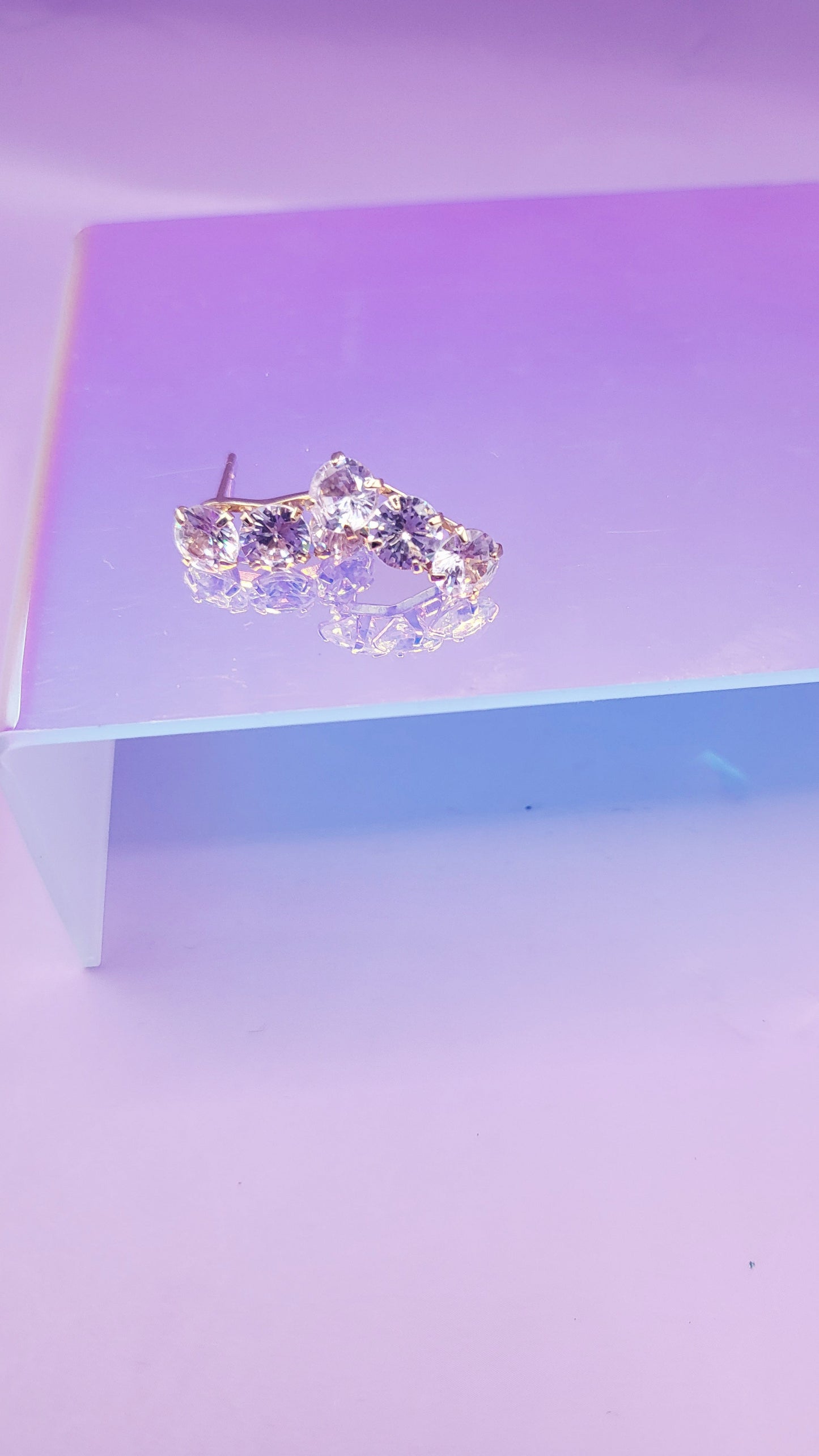 Tri Cluster Earrings