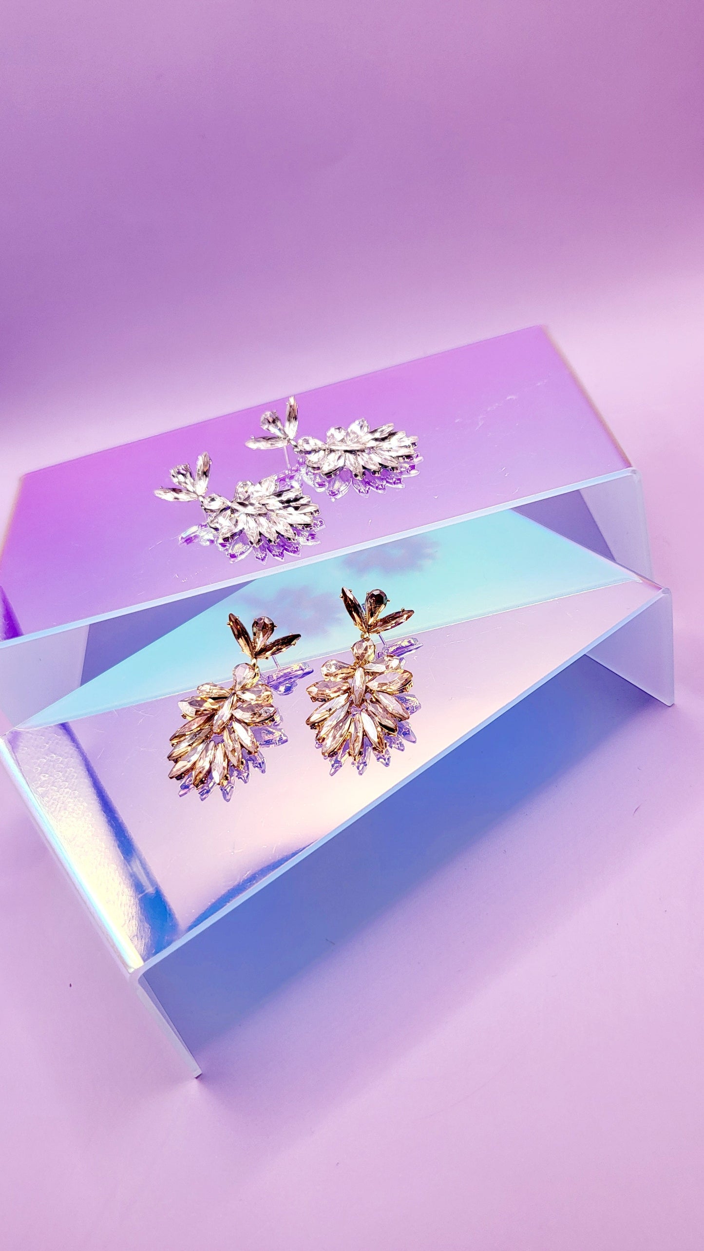 Define Crystal Drop and Dangle Earrings