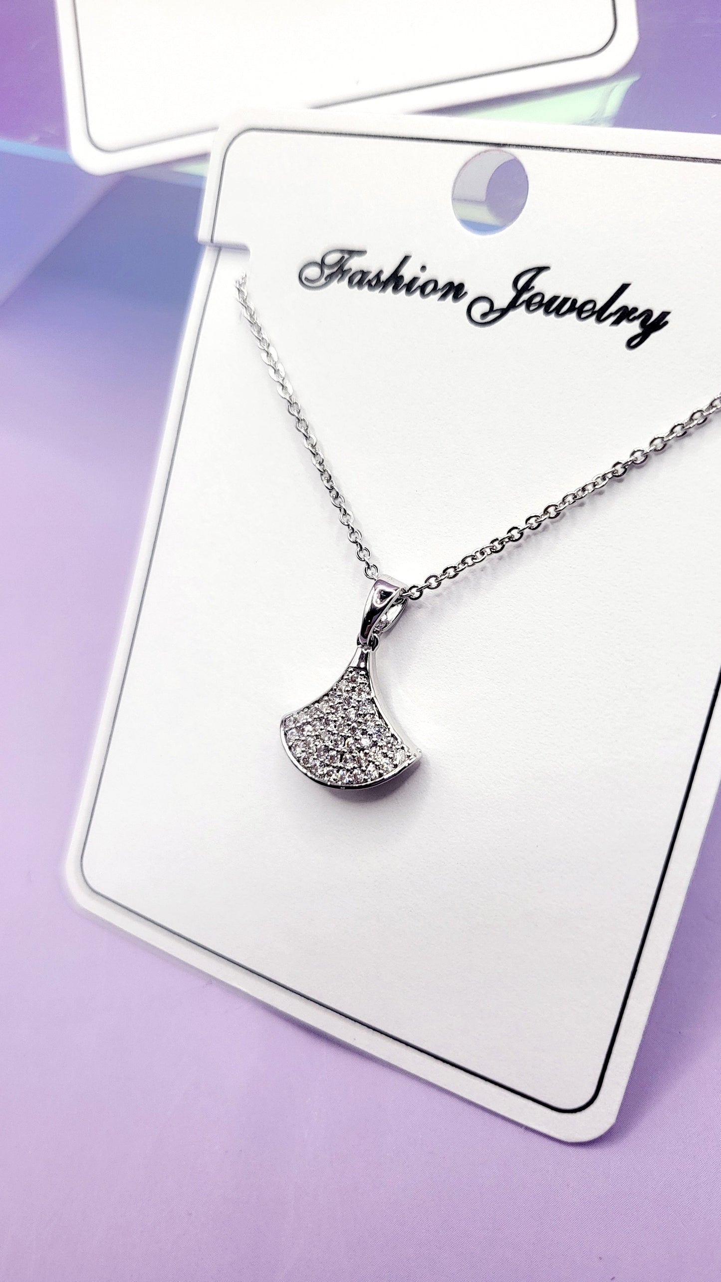 Glitter Crystal Necklace