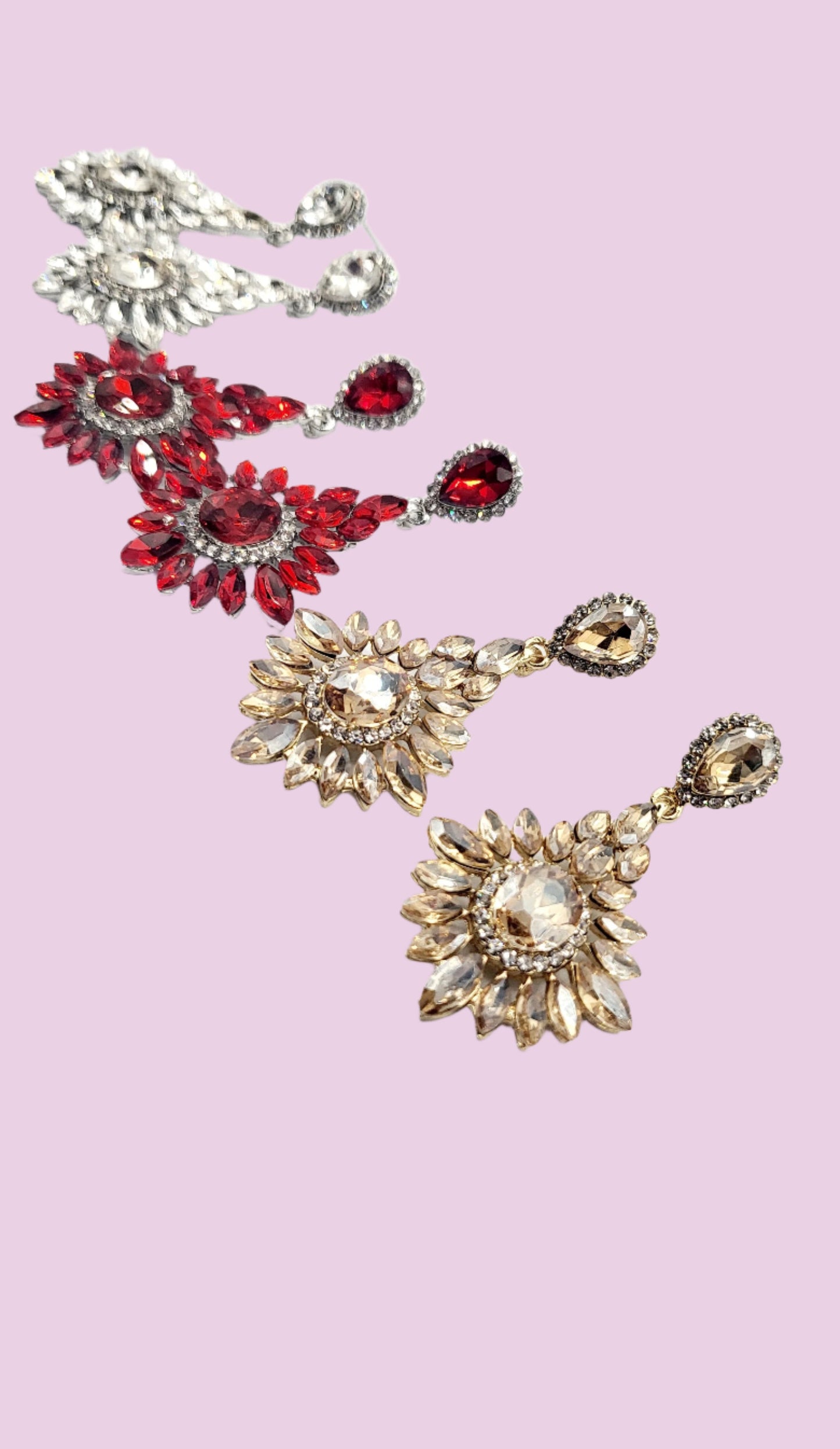 Impression Crystal Drop and Dangle Earrings