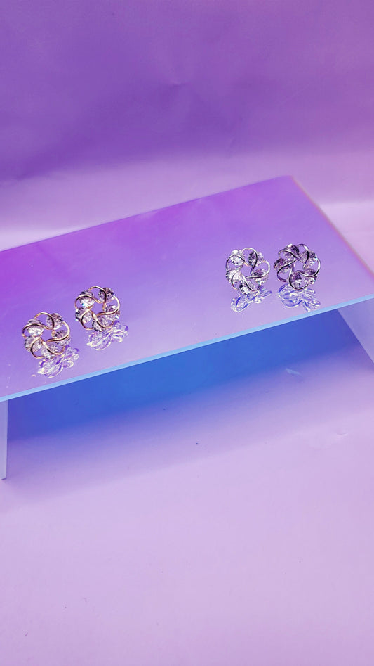 Eternal Crystal Stud Earring