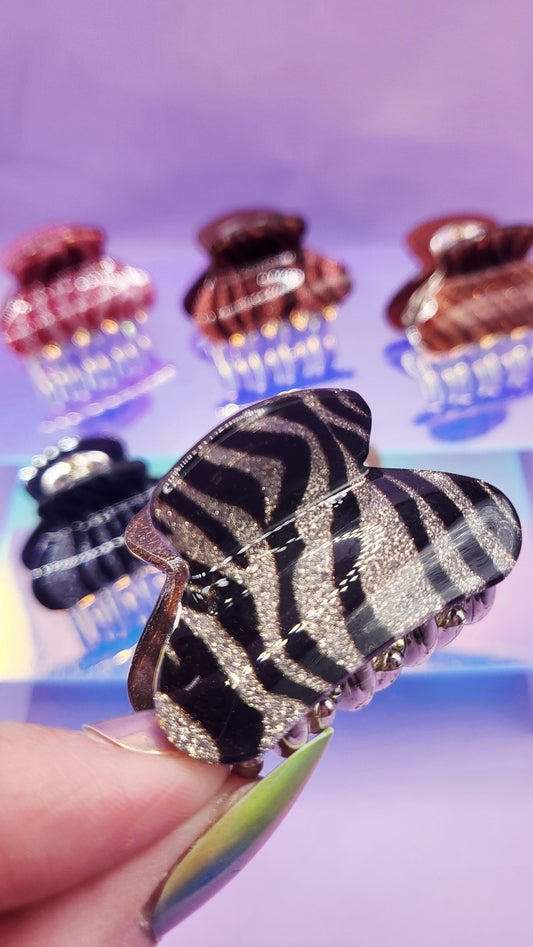 Glam Gloss Mini's Hair Clamps Pack of 12