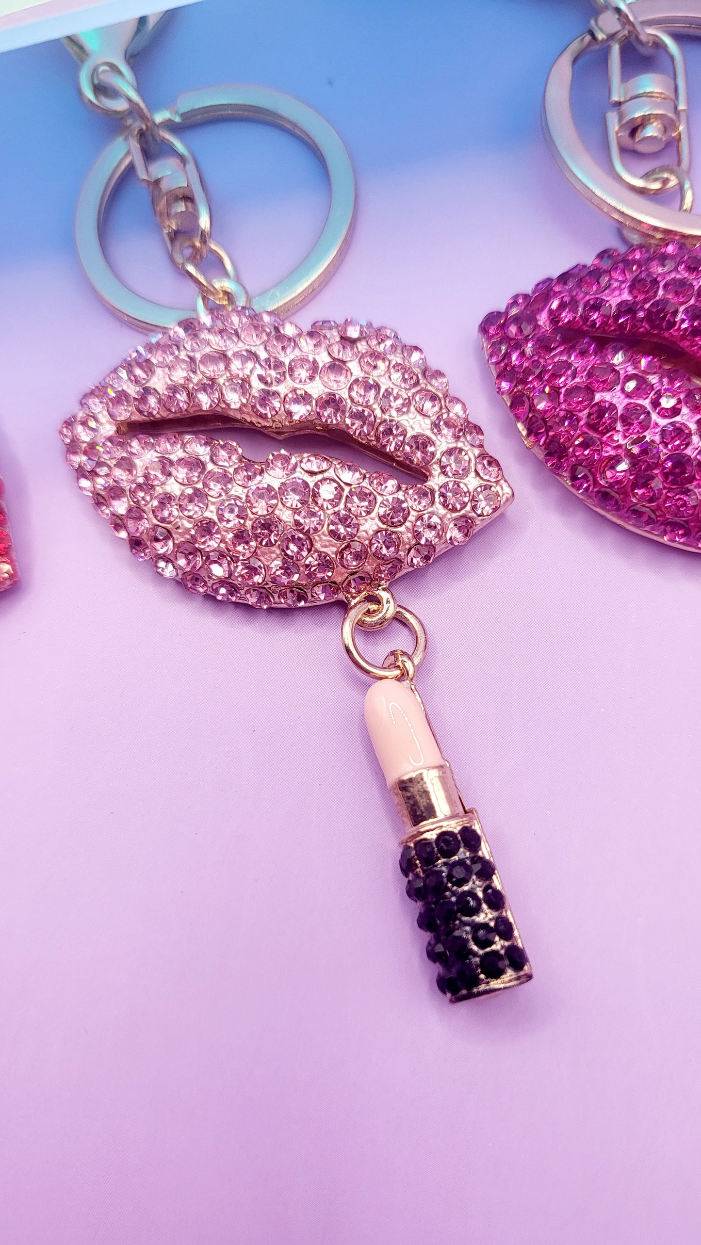 Hot Lips Key Ring