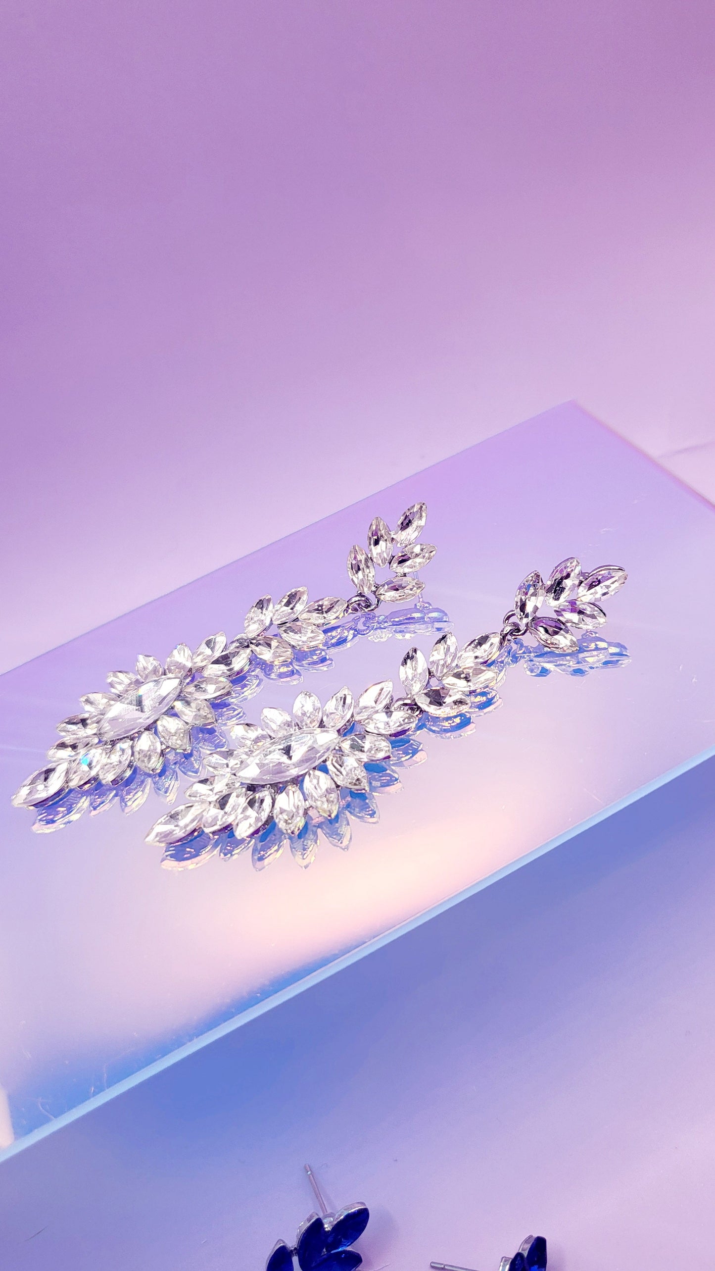 Bliss Crystal Drop and Dangle Earrings