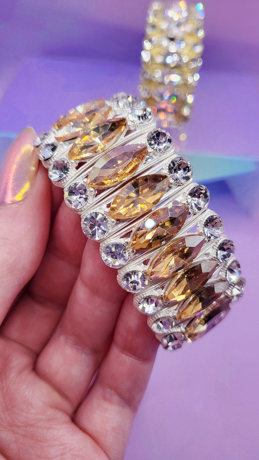 Cherish Oval Crystal Bracelet