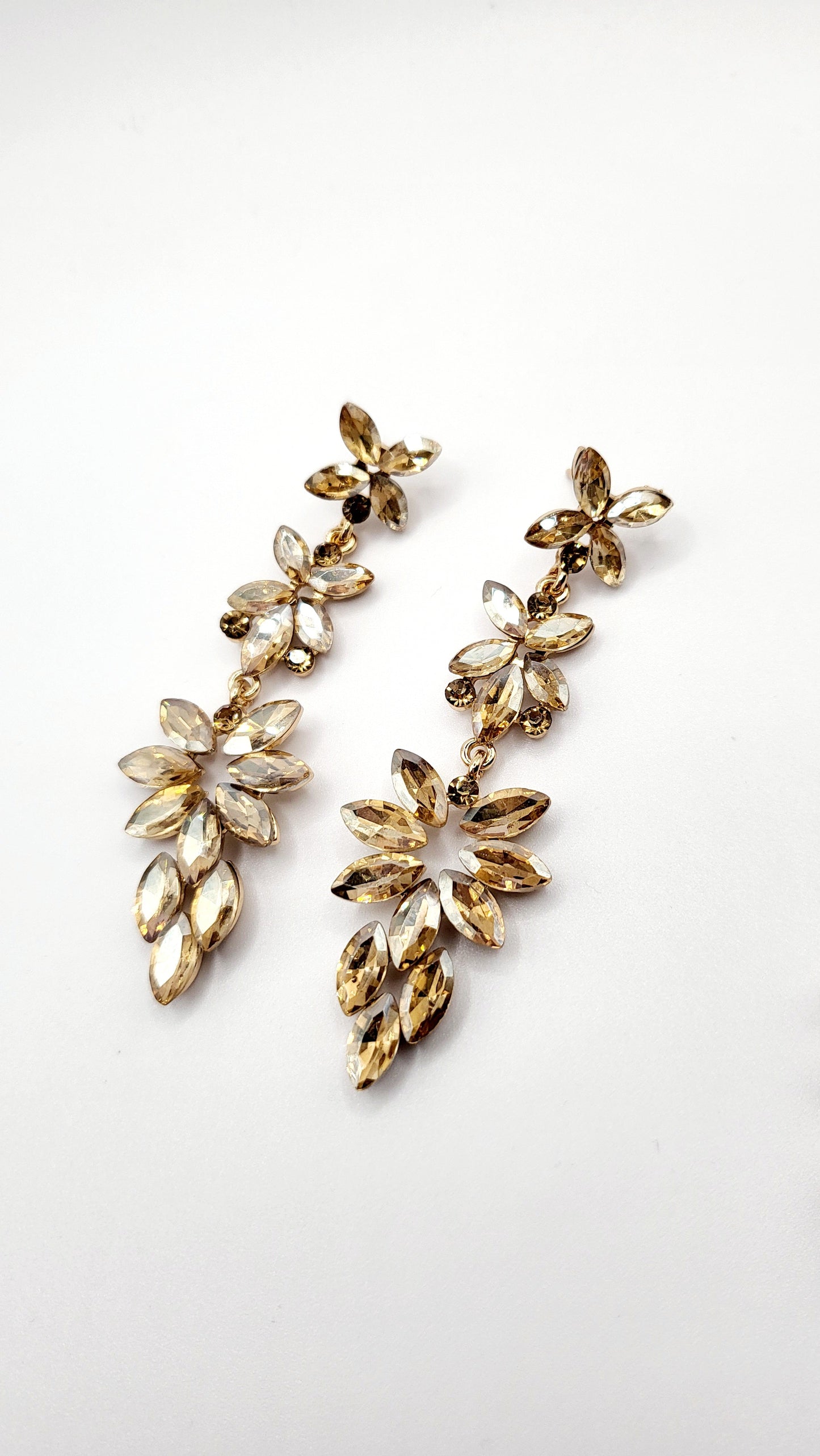 Grace Crystal Drop and Dangle Earrings