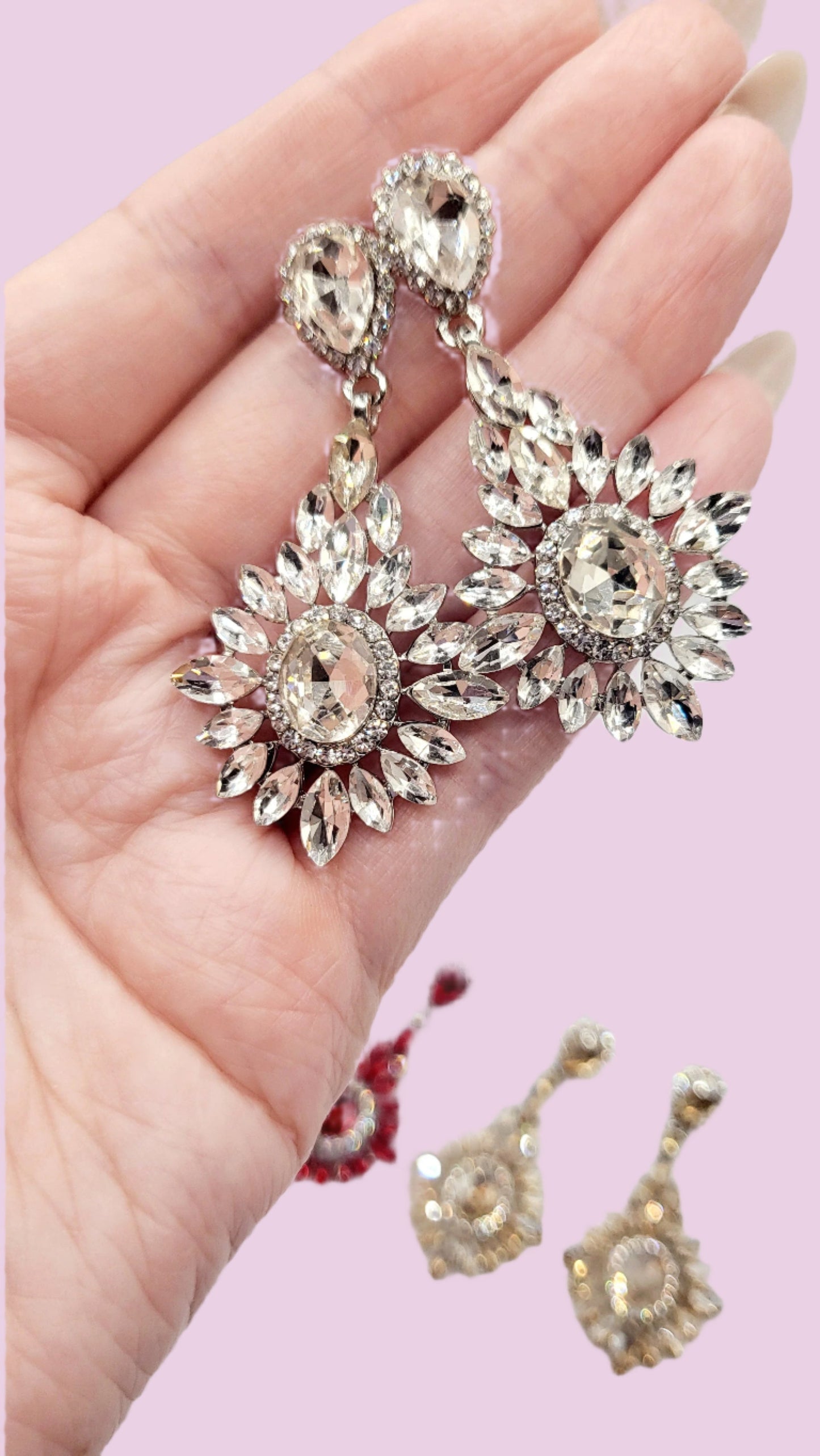 Impression Crystal Drop and Dangle Earrings