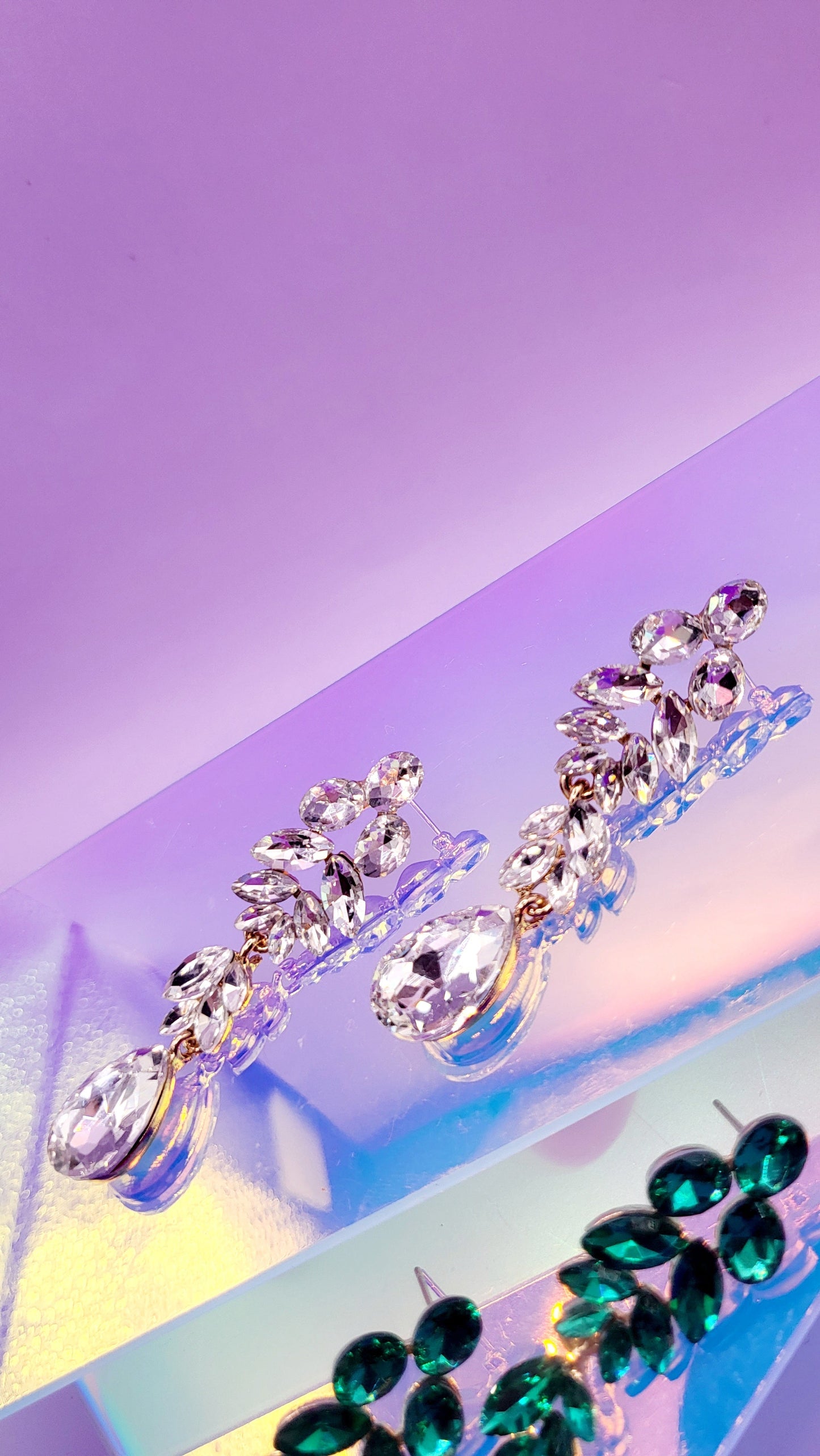 Illume Crystal Drop and Dangle Earrings