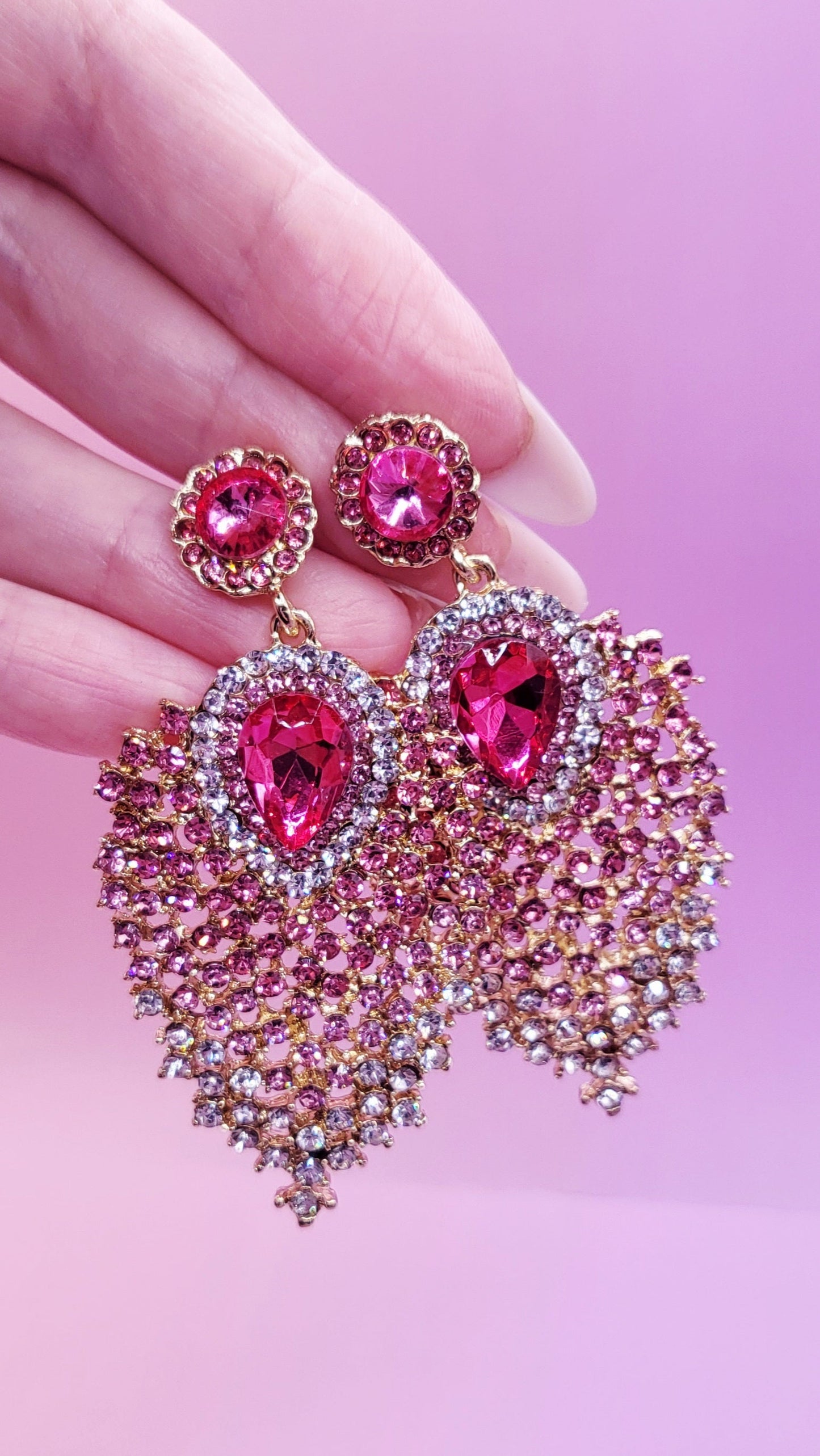 Dazzle Crystal Drop and Dangle Earrings