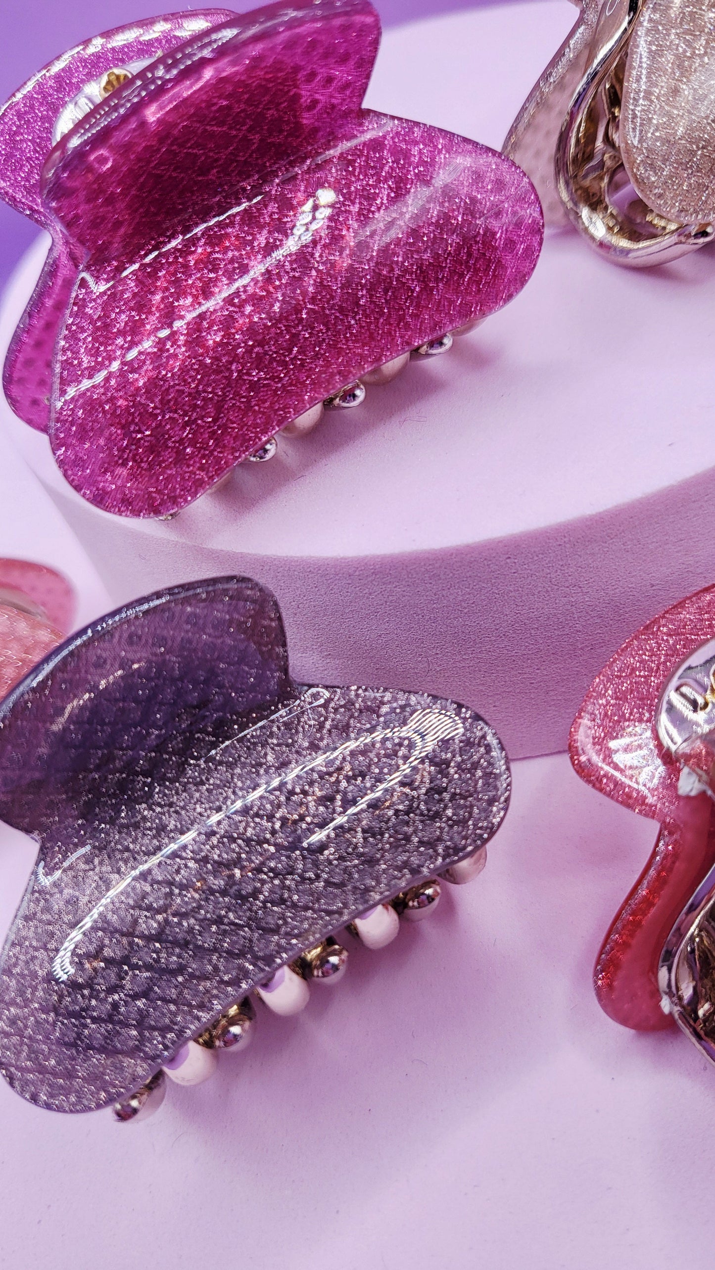 Glam Gloss Mini's Hair Clamps Pack of 12