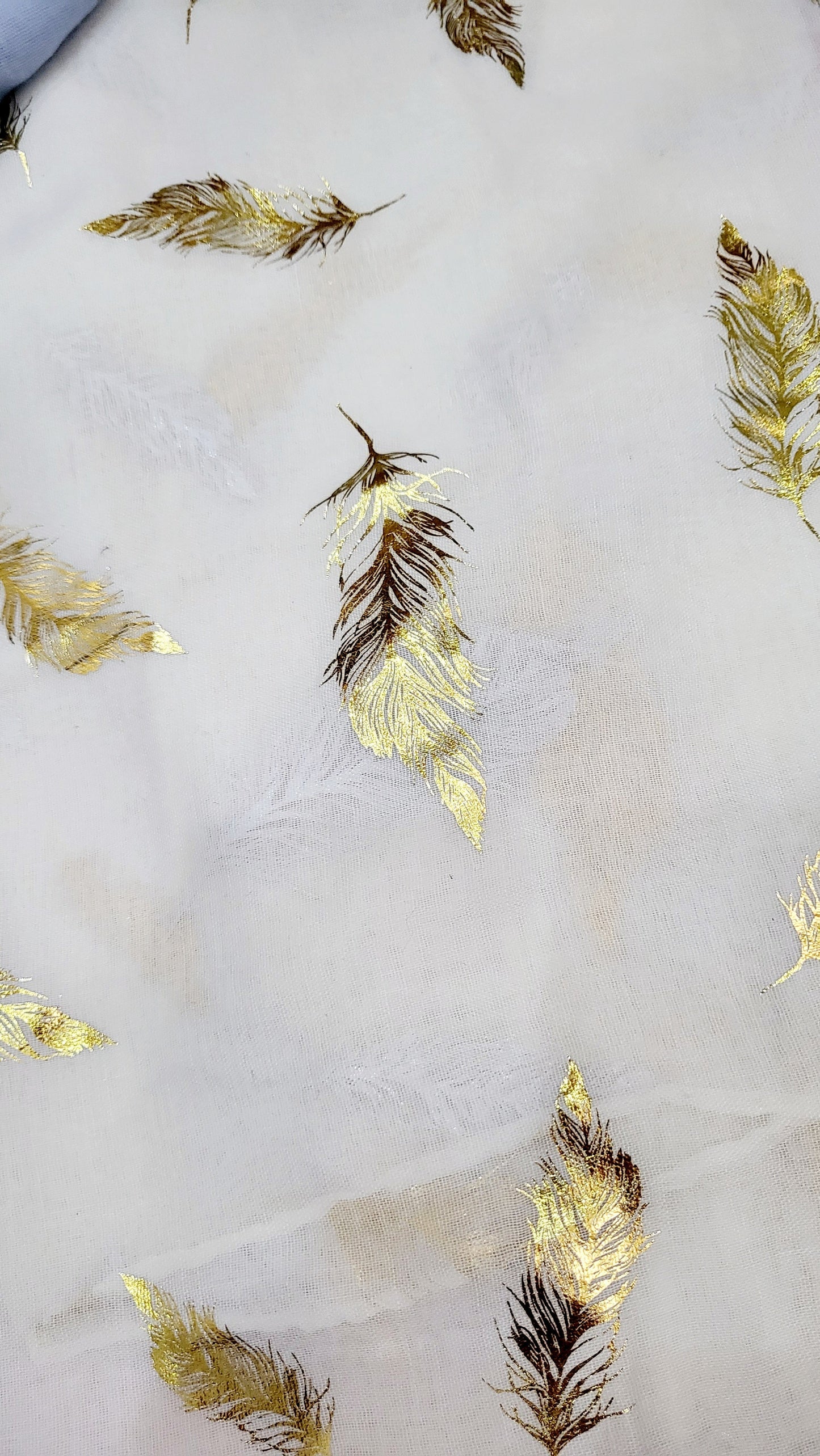Metallic Feather Dream Scarf