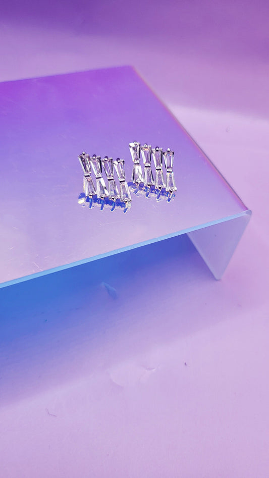Lumina Luxe Crystal Stud Earrings