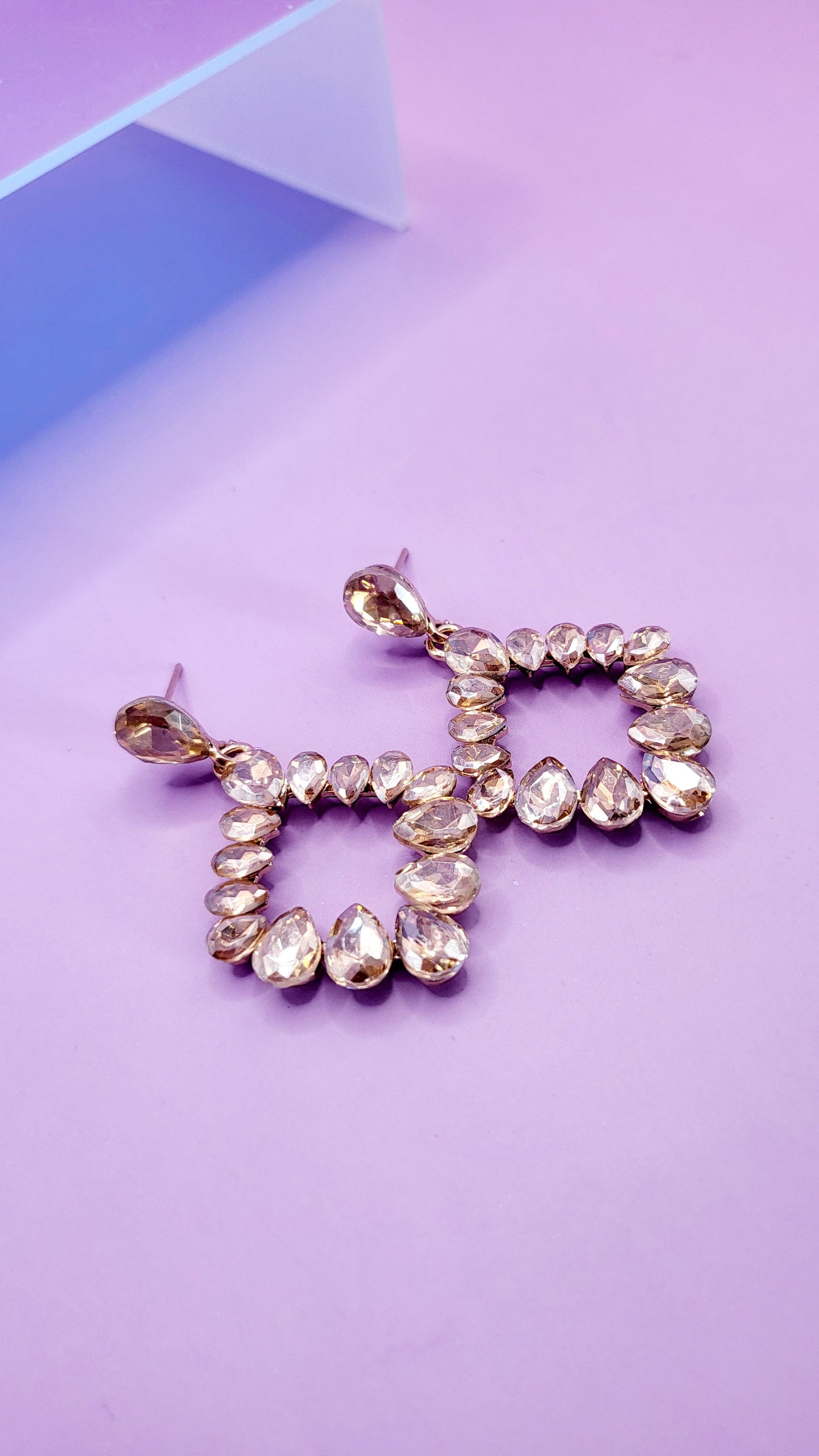 Devote Crystal Drop and Dangle Earrings