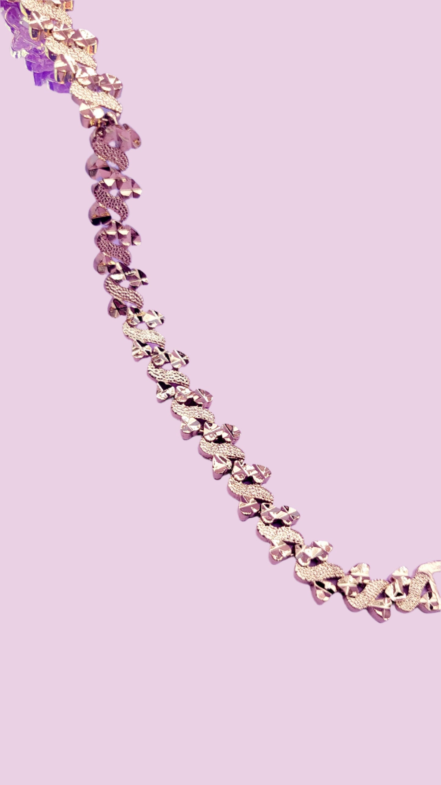 Aura Shiny Gold Link Bracelet