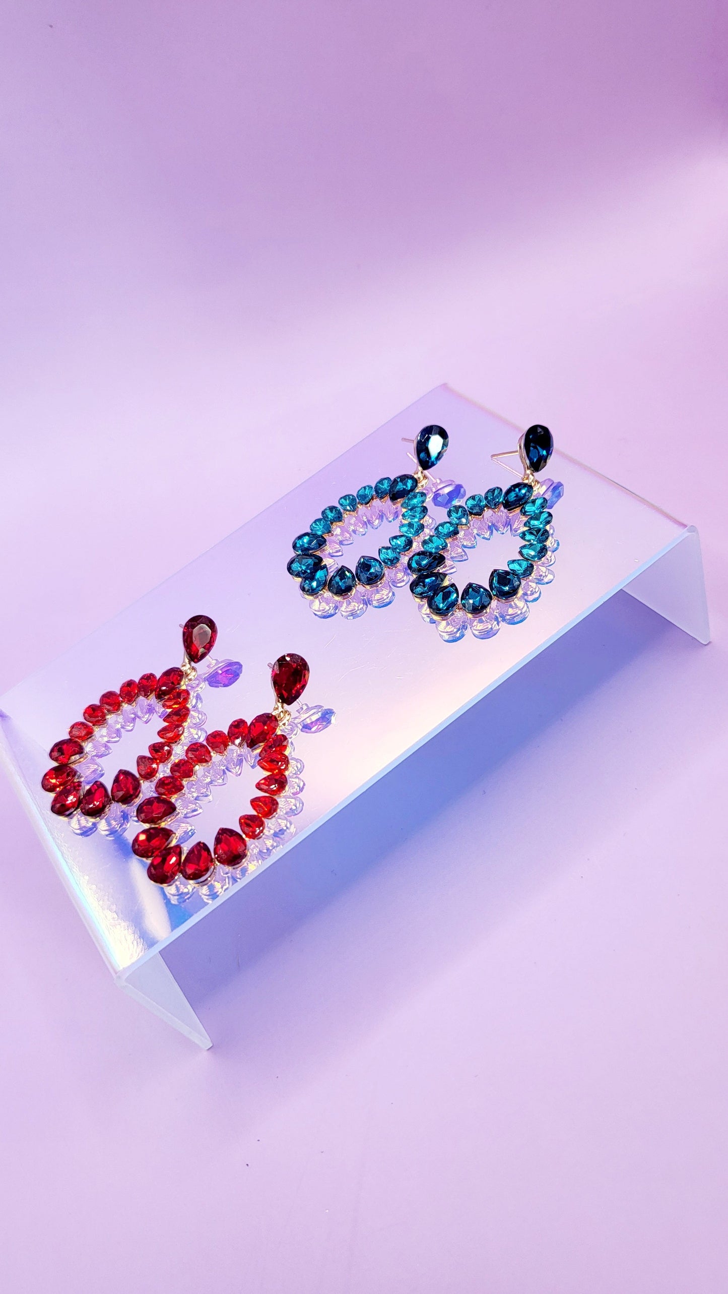 Glimmer Crystal Drop and Dangle Earrings