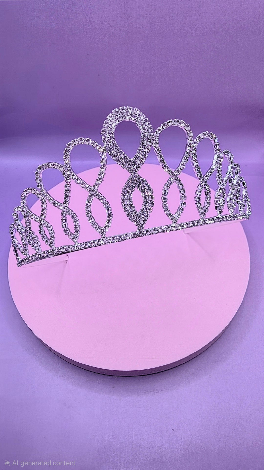 Allure Crystal Tiara