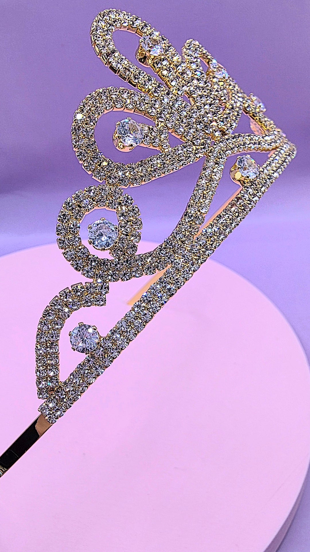 Glamour Crystal Tiara