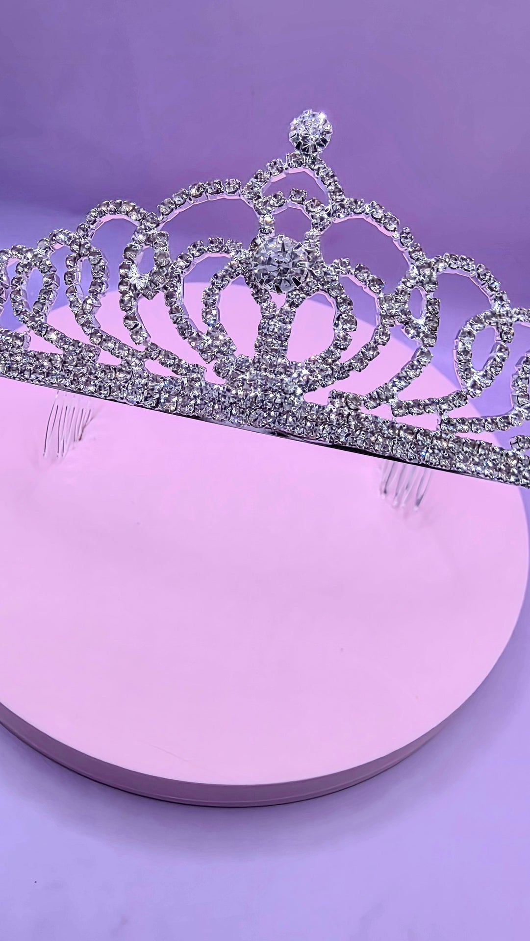 Celestial Crystal Tiara
