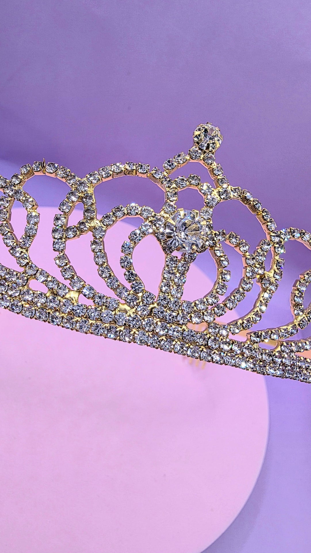 Celestial Crystal Tiara