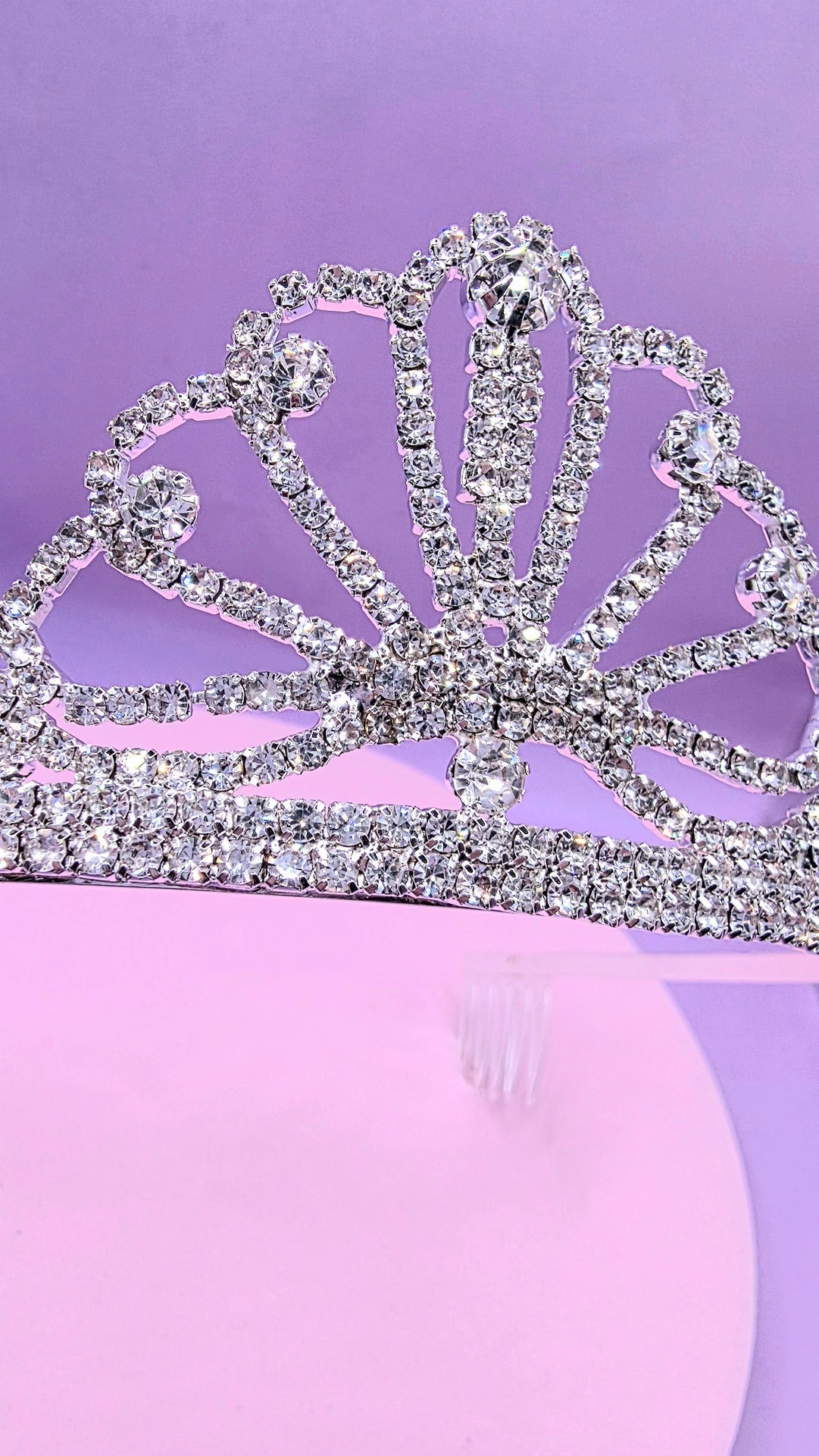 Lush Crystal Tiara