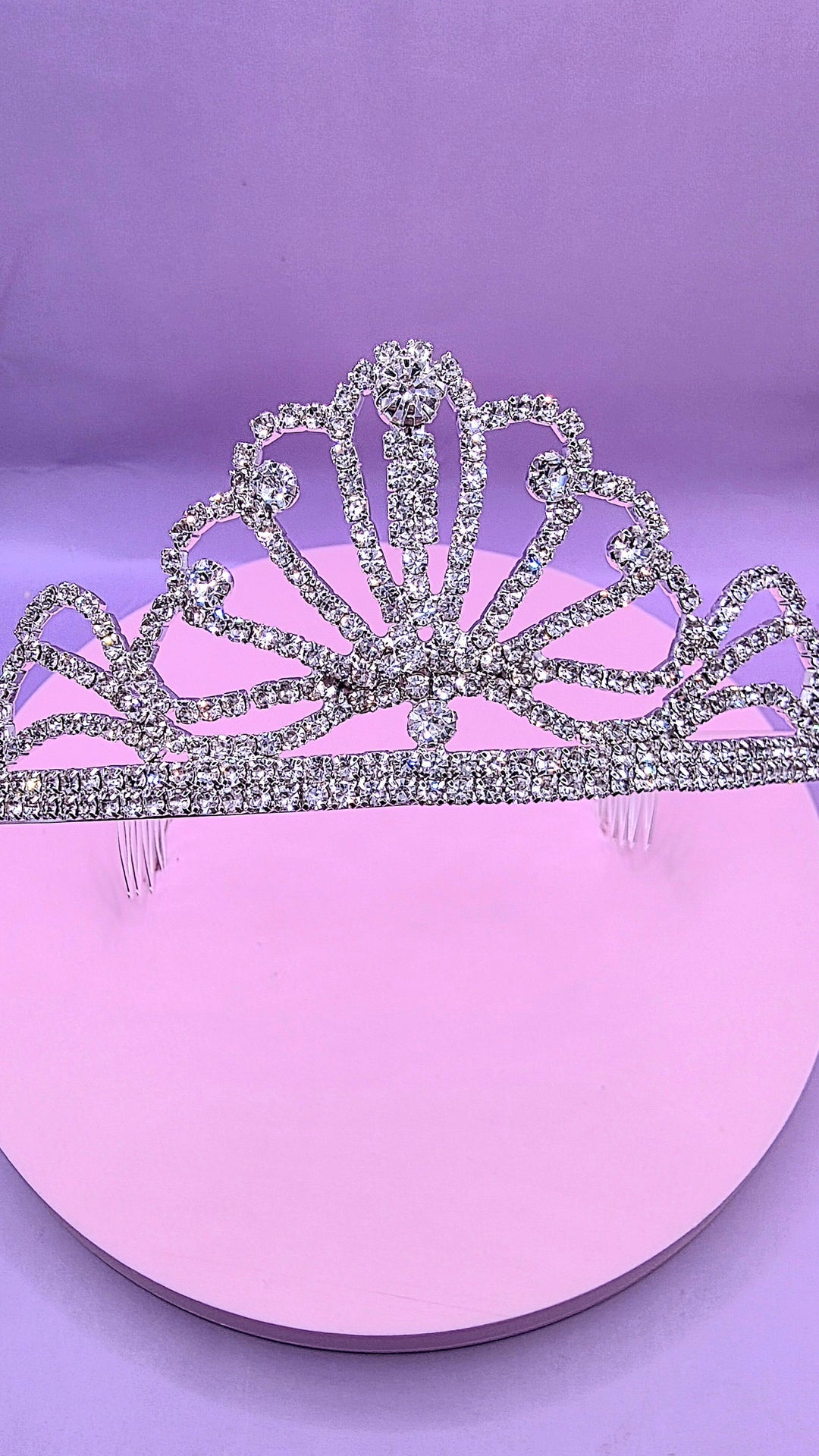 Lush Crystal Tiara