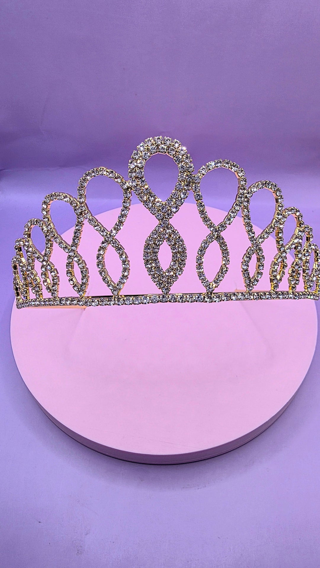Allure Crystal Tiara
