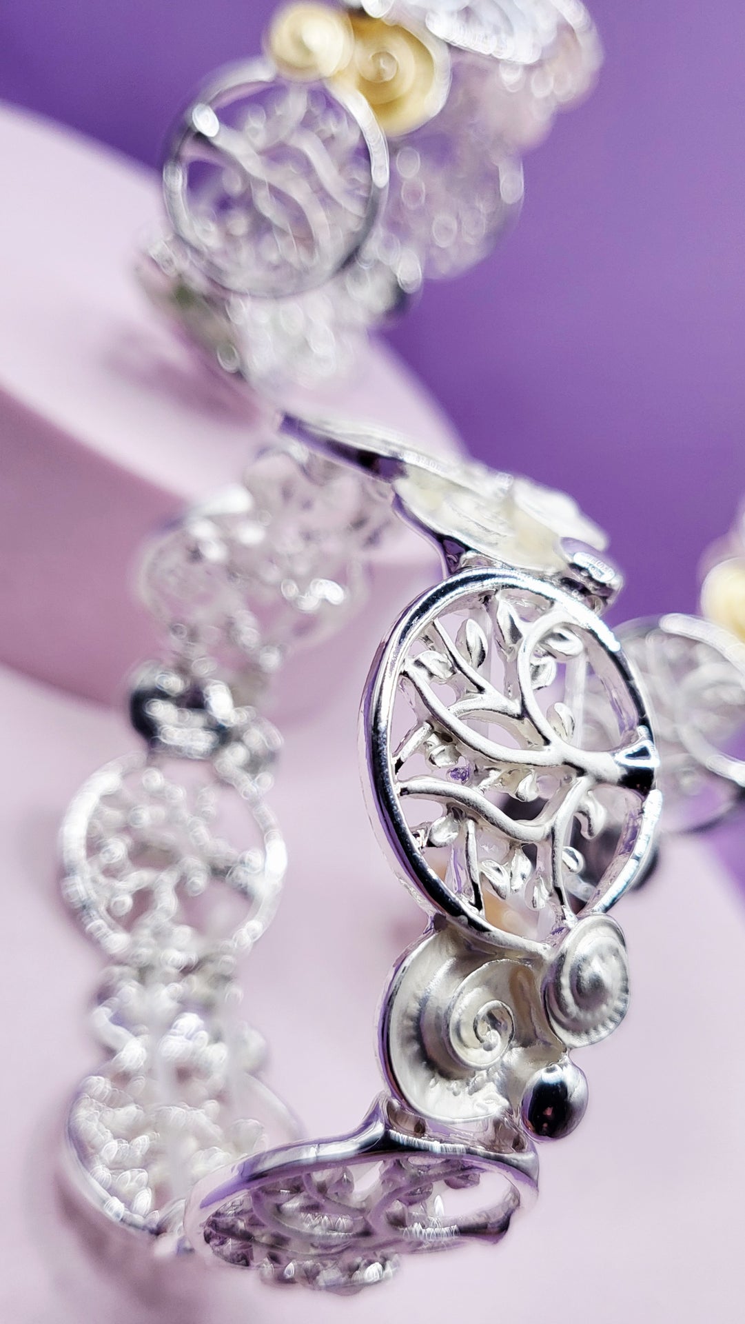 Abstract Tree Of Life Bracelet